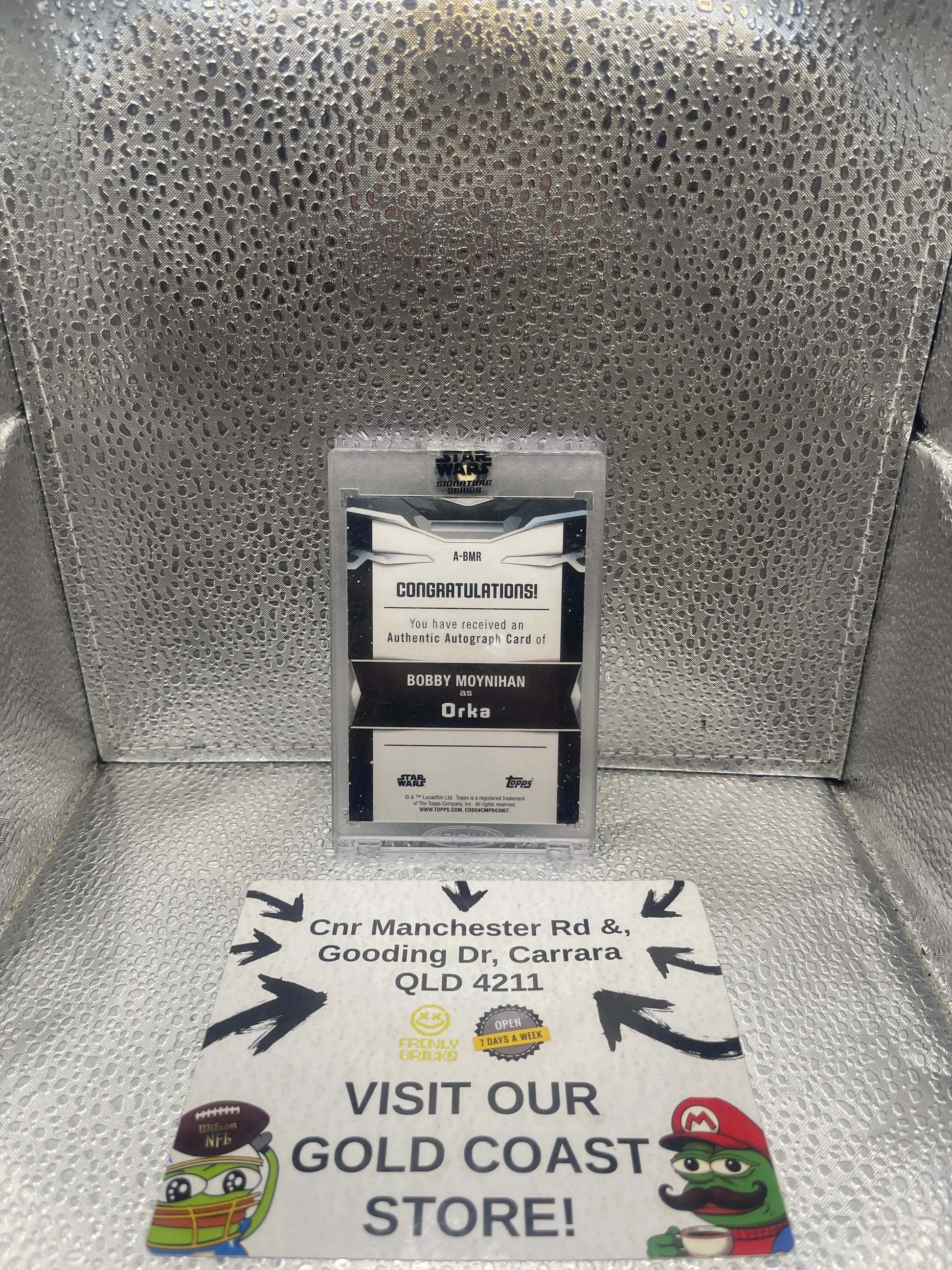 Star Wars Signature Series 2021, Orka Autograph Bobby Moynihan Card A-BMR FRENLY BRICKS - Open 7 Days