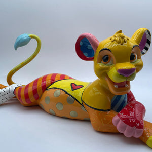 Disney’s Character Porcelain Showcase Britto Large Simba ex display +combinedshipping FRENLY BRICKS - Open 7 Days