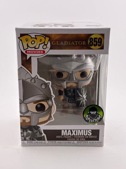 Funko POP! Movies Gladiator #859 Maximus Vinyl Figure Popcultcha Exclusive FRENLY BRICKS - Open 7 Days