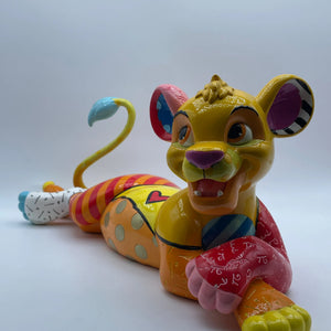 Disney’s Character Porcelain Showcase Britto Large Simba ex display +combinedshipping FRENLY BRICKS - Open 7 Days
