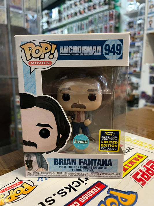 Funko POP Movies - Brian Fantana #949 (Scented Exclusive) FRENLY BRICKS - Open 7 Days