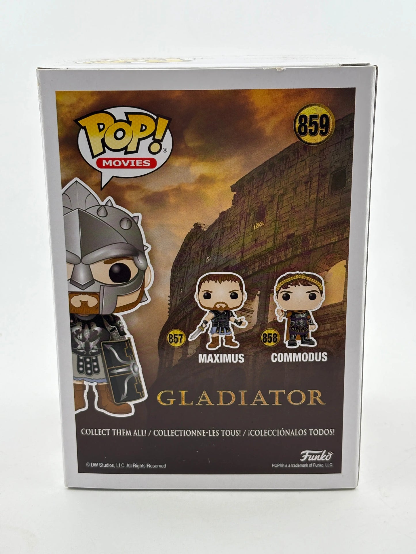 Funko POP! Movies Gladiator #859 Maximus Vinyl Figure Popcultcha Exclusive FRENLY BRICKS - Open 7 Days