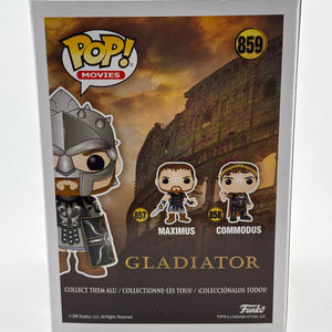 Funko POP! Movies Gladiator #859 Maximus Vinyl Figure Popcultcha Exclusive FRENLY BRICKS - Open 7 Days