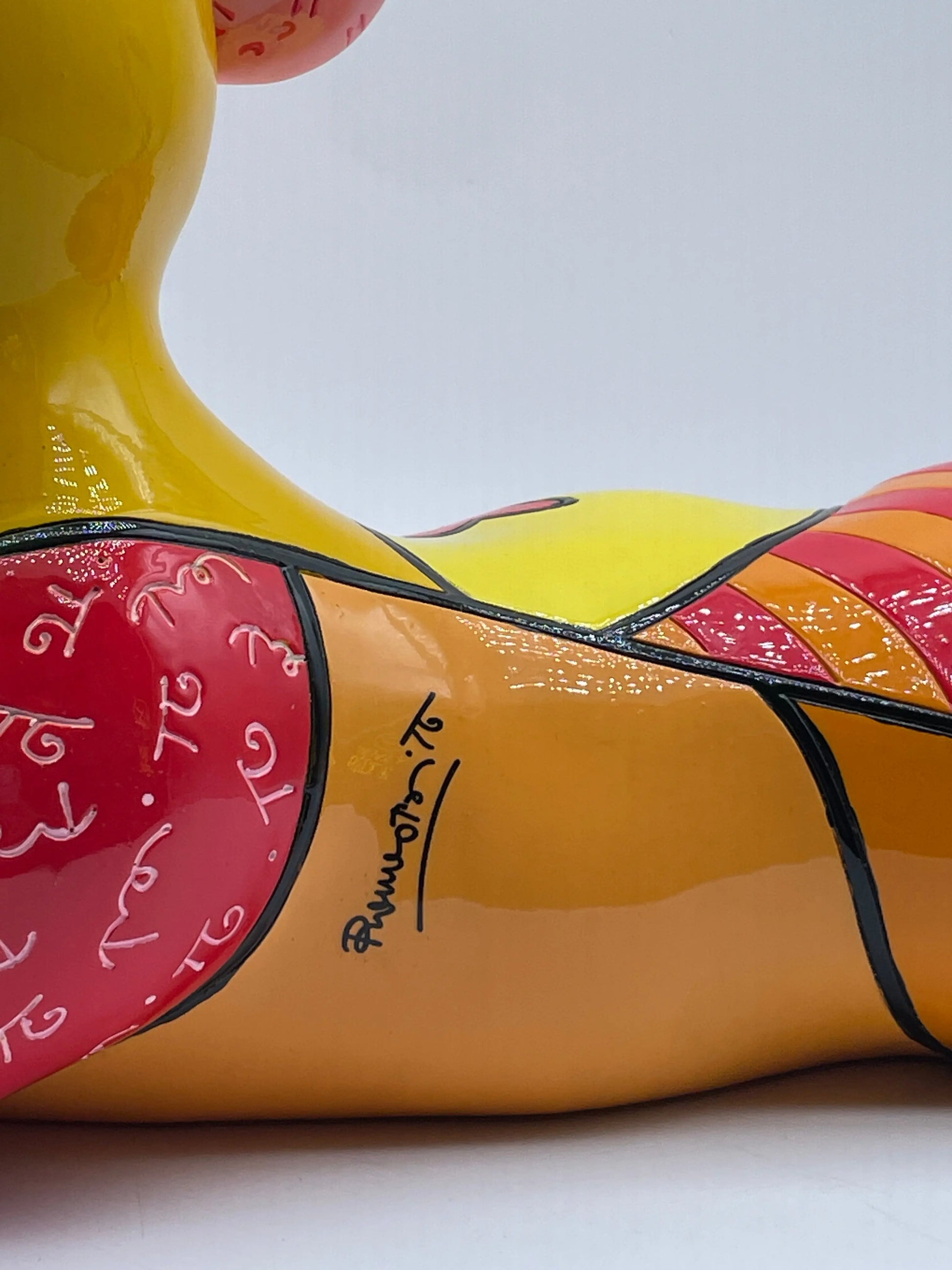 Disney’s Character Porcelain Showcase Britto Large Simba ex display +combinedshipping FRENLY BRICKS - Open 7 Days