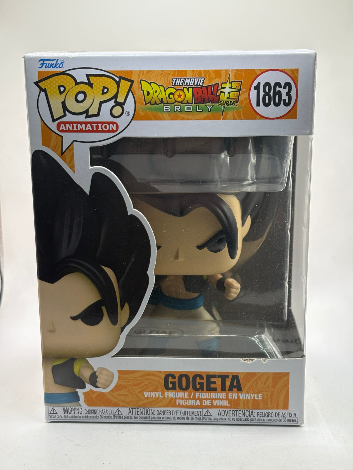 Funko POP! Animation Dragon Ball Super #1863 Gogeta Vinyl Figure image 1