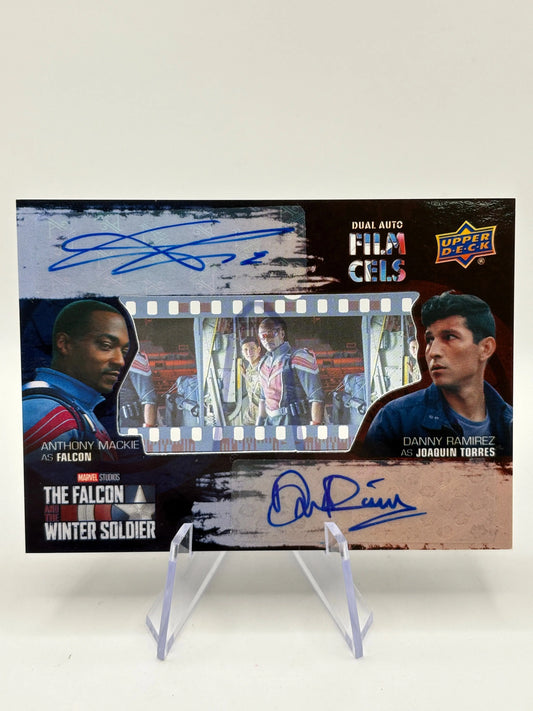 2022 Marvel Studios' The Falcon and Winter Soldier 12/15 Anthony Mackie Auto FRENLY BRICKS - Open 7 Days