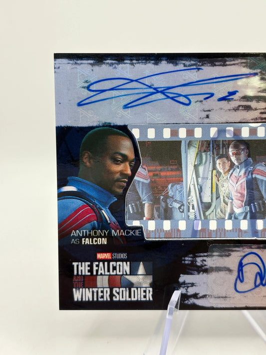 2022 Marvel Studios' The Falcon and Winter Soldier 12/15 Anthony Mackie Auto FRENLY BRICKS - Open 7 Days