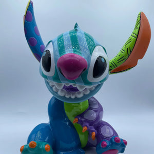 Disney’s Character Porcelain Showcase Britto large Stitch NIB +combinedshipping FRENLY BRICKS - Open 7 Days