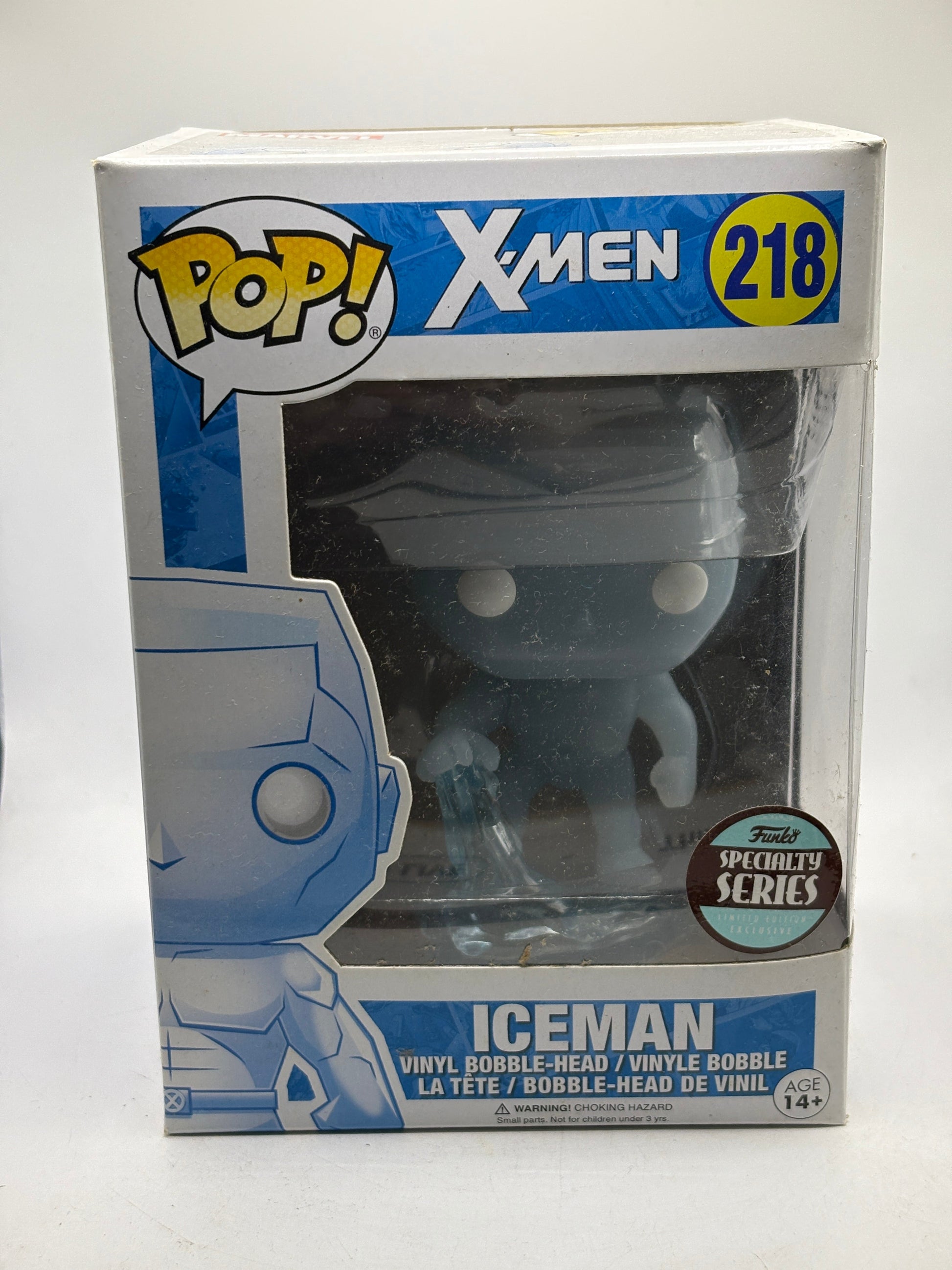 Funko POP! Marvel X-Men #218 Iceman Specialty Series *Box Damage* product image image 1