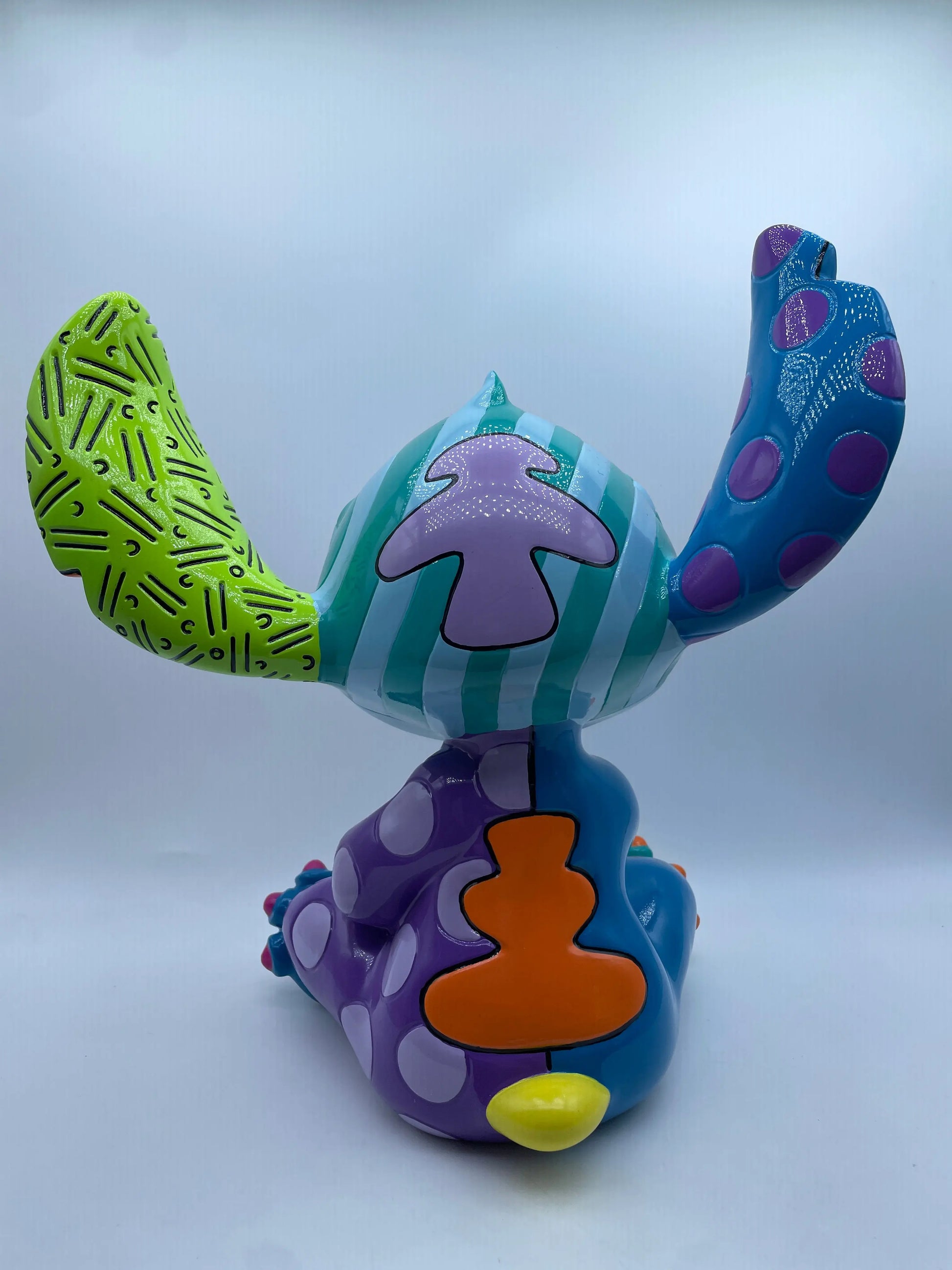 Disney’s Character Porcelain Showcase Britto large Stitch NIB +combinedshipping FRENLY BRICKS - Open 7 Days
