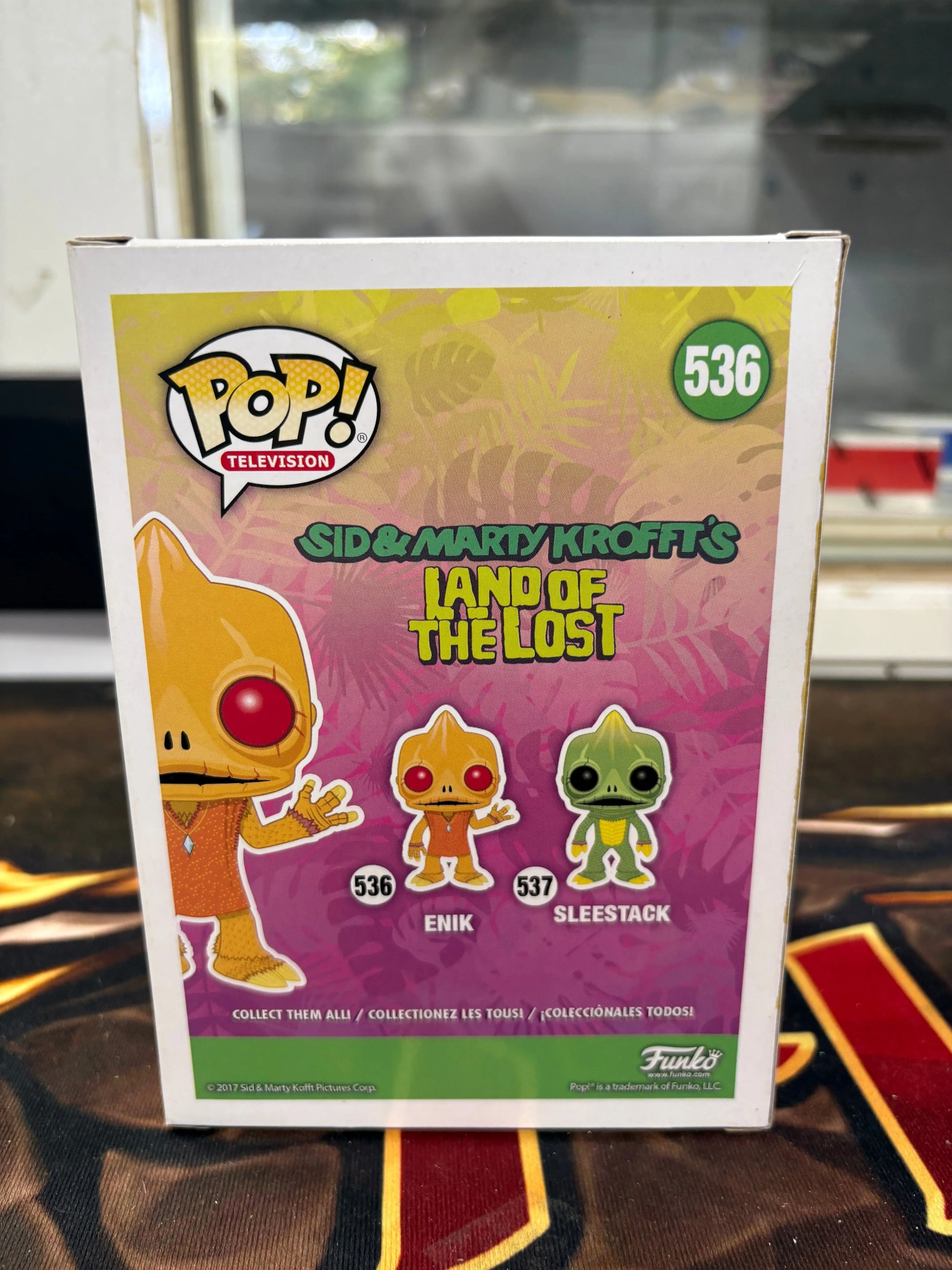 Funko POP Land of the Lost Enik Toy Tokyo New York Comic Con Exclusive #536 FRENLY BRICKS - Open 7 Days