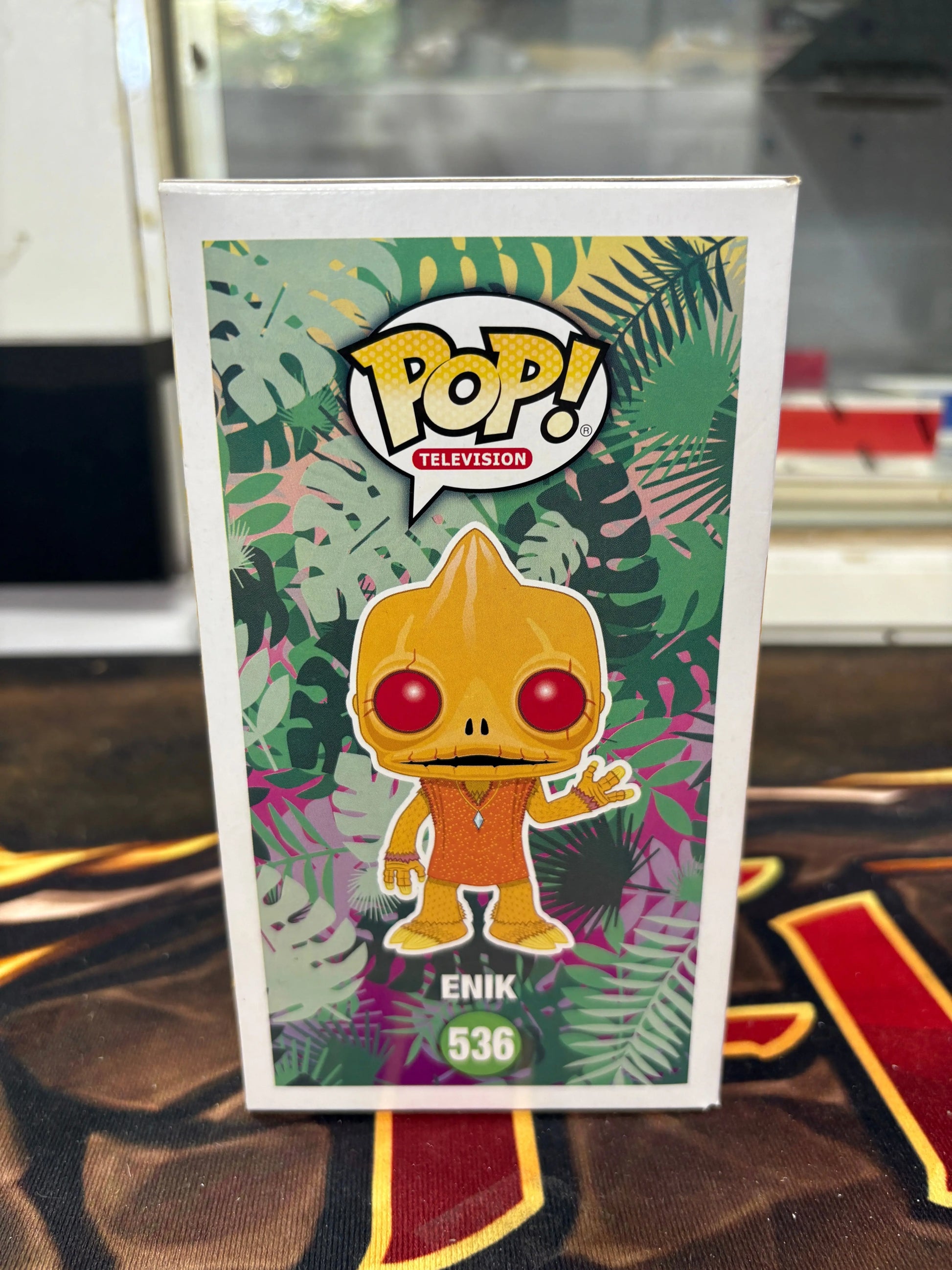 Funko POP Land of the Lost Enik Toy Tokyo New York Comic Con Exclusive #536 FRENLY BRICKS - Open 7 Days