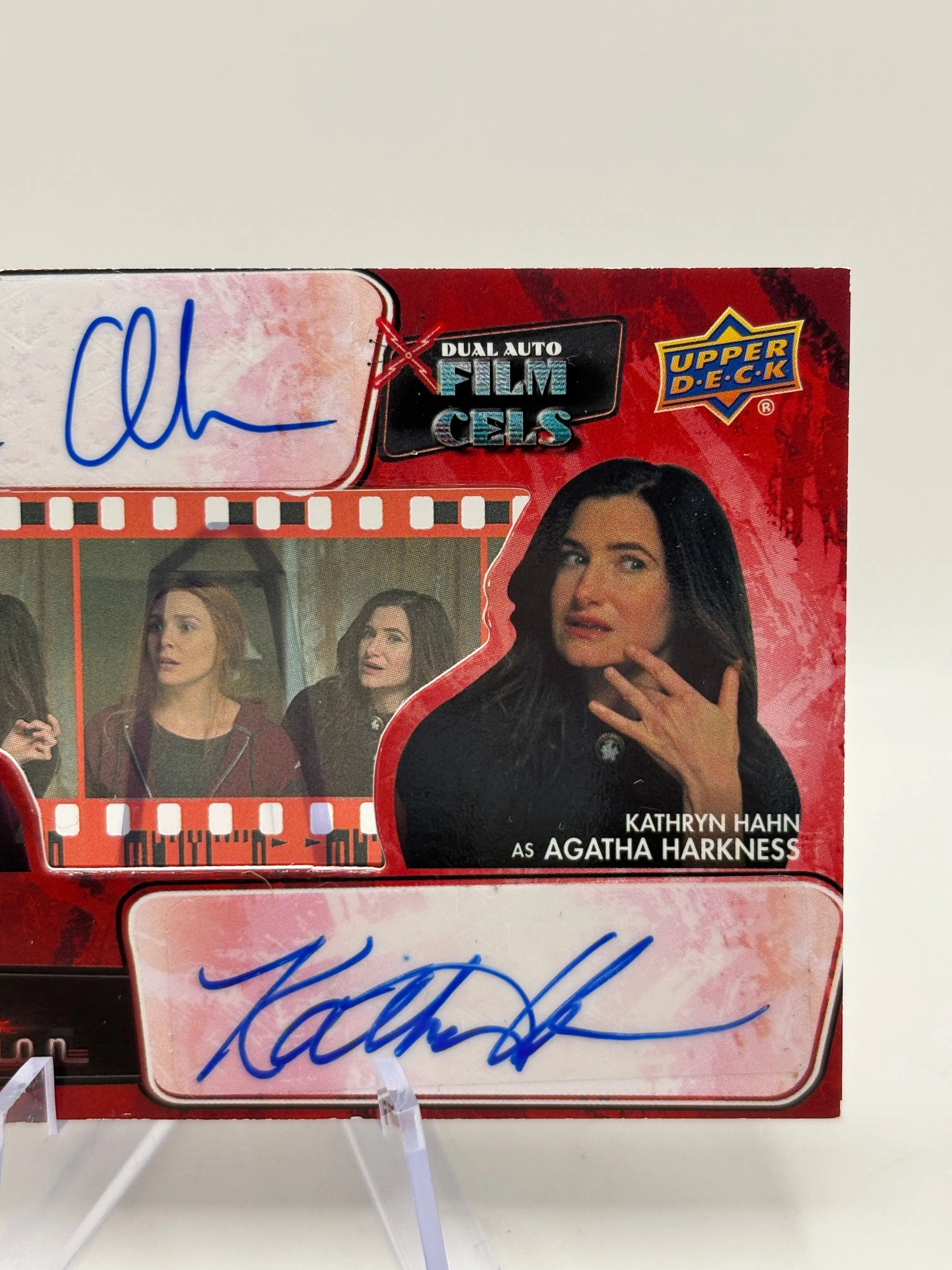 2022 Marvel Studios' WandaVision 15/15 Elizabeth Olsen/Kathryn Hahn Dual Auto FRENLY BRICKS - Open 7 Days