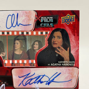 2022 Marvel Studios' WandaVision 15/15 Elizabeth Olsen/Kathryn Hahn Dual Auto FRENLY BRICKS - Open 7 Days