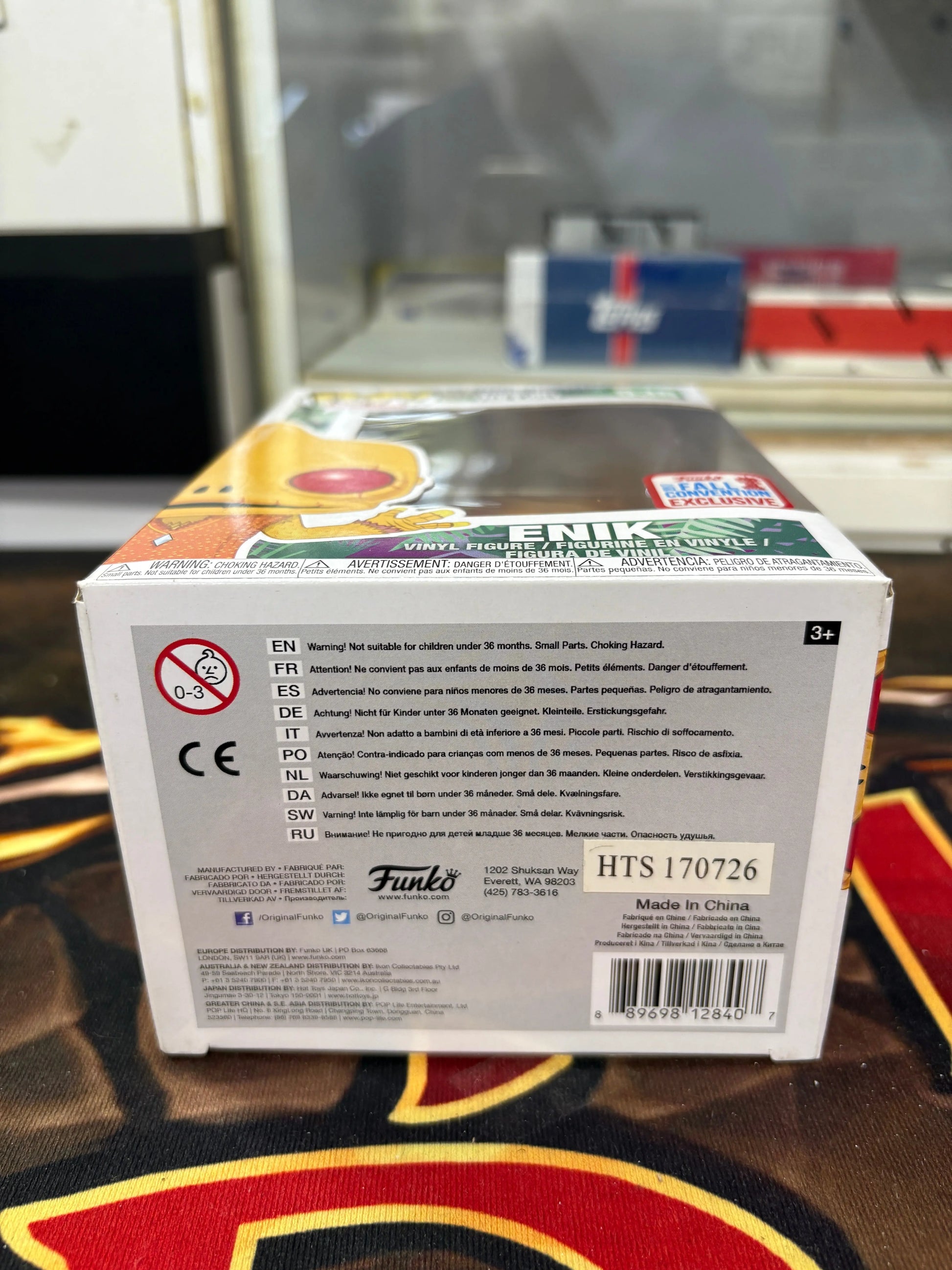 Funko POP Land of the Lost Enik Toy Tokyo New York Comic Con Exclusive #536 FRENLY BRICKS - Open 7 Days