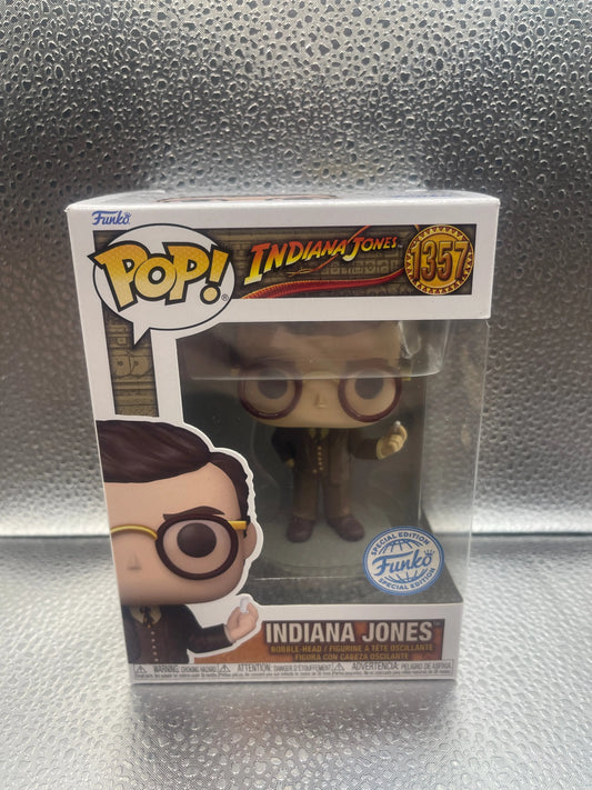 Funko Pop! Indiana Jones #1357 Special Edition FRENLY BRICKS - Open 7 Days