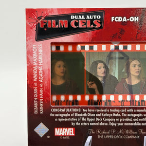 2022 Marvel Studios' WandaVision 15/15 Elizabeth Olsen/Kathryn Hahn Dual Auto FRENLY BRICKS - Open 7 Days