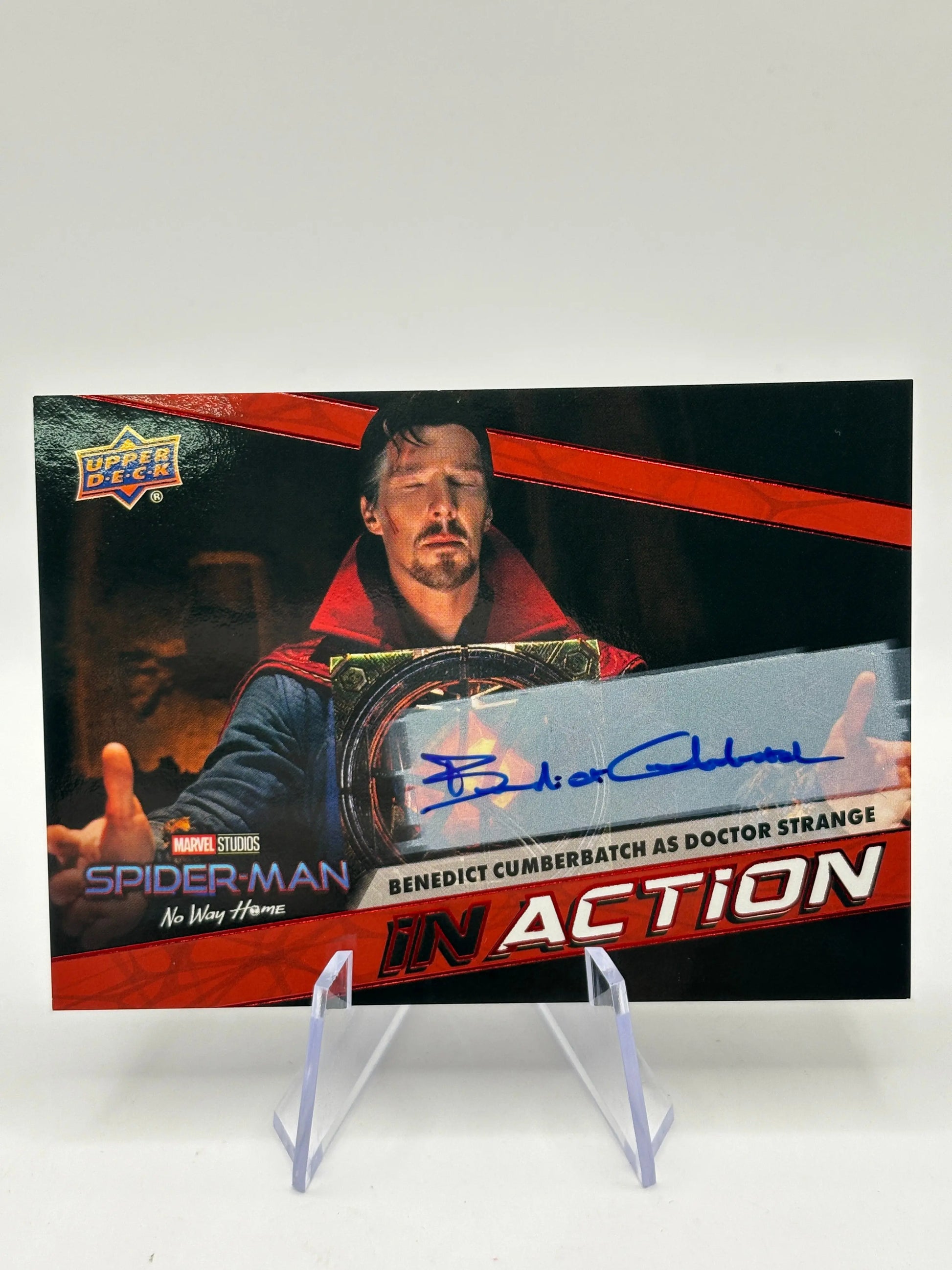 2023 Marvel Spider-Man No Way Home Benedict Cumberbatch #IA-7 In Action Auto FRENLY BRICKS - Open 7 Days