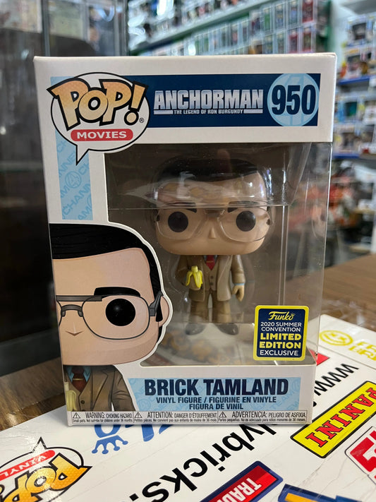 Funko POP Movies - Brick Tamland #950 FRENLY BRICKS - Open 7 Days