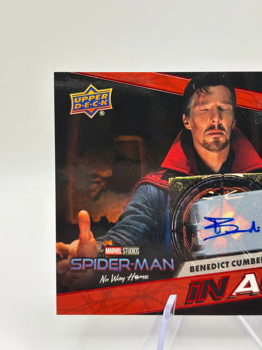 2023 Marvel Spider-Man No Way Home Benedict Cumberbatch #IA-7 In Action Auto FRENLY BRICKS - Open 7 Days
