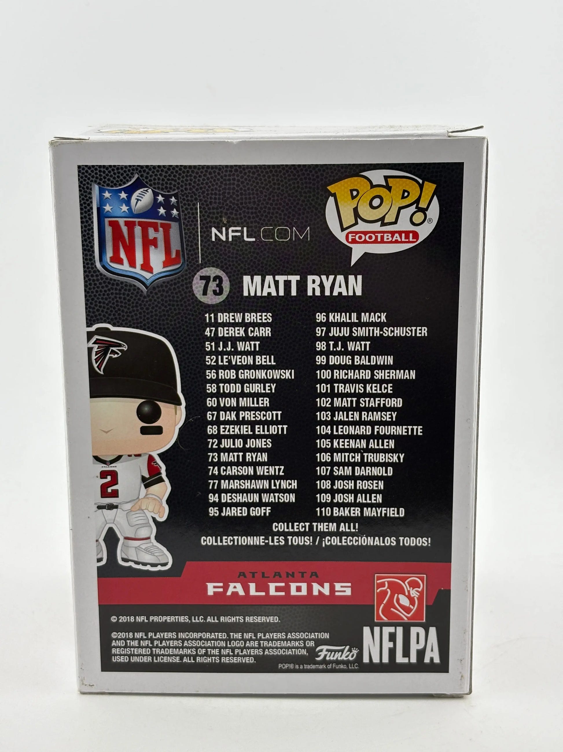 Funko POP! Football Atlanta Falcons #73 Matt Ryan Vinyl Figure FRENLY BRICKS - Open 7 Days image 3