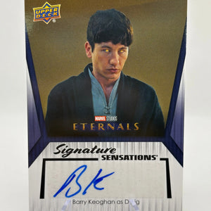2023 Upper Deck Marvel Eternals Eternal Ink Barry Keoghan as Druig #EI1-BK Auto FRENLY BRICKS - Open 7 Days