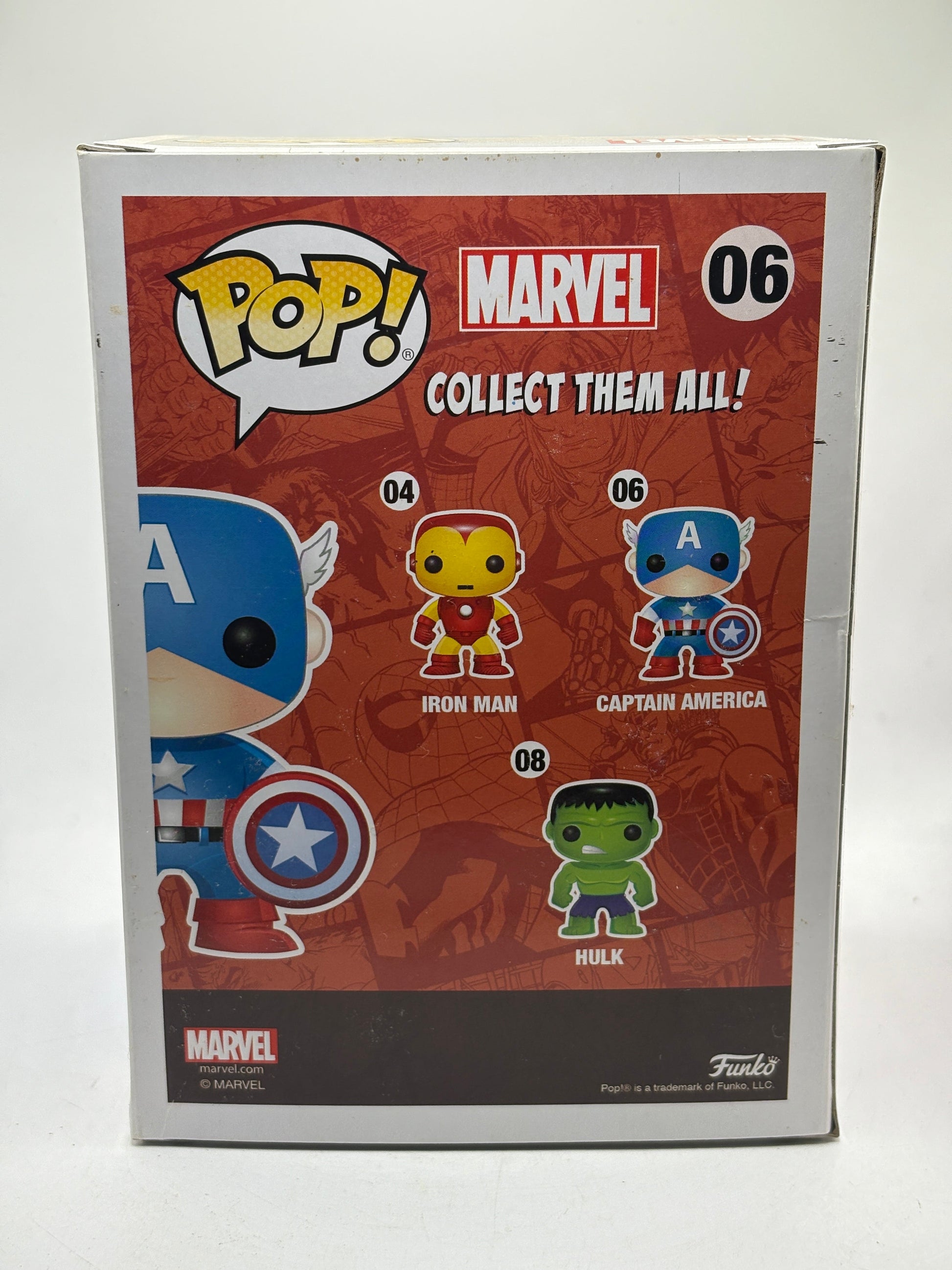 Funko POP! Marvel #06 Captain America 2017 Summer Convention Exclusive image 3 image 3
