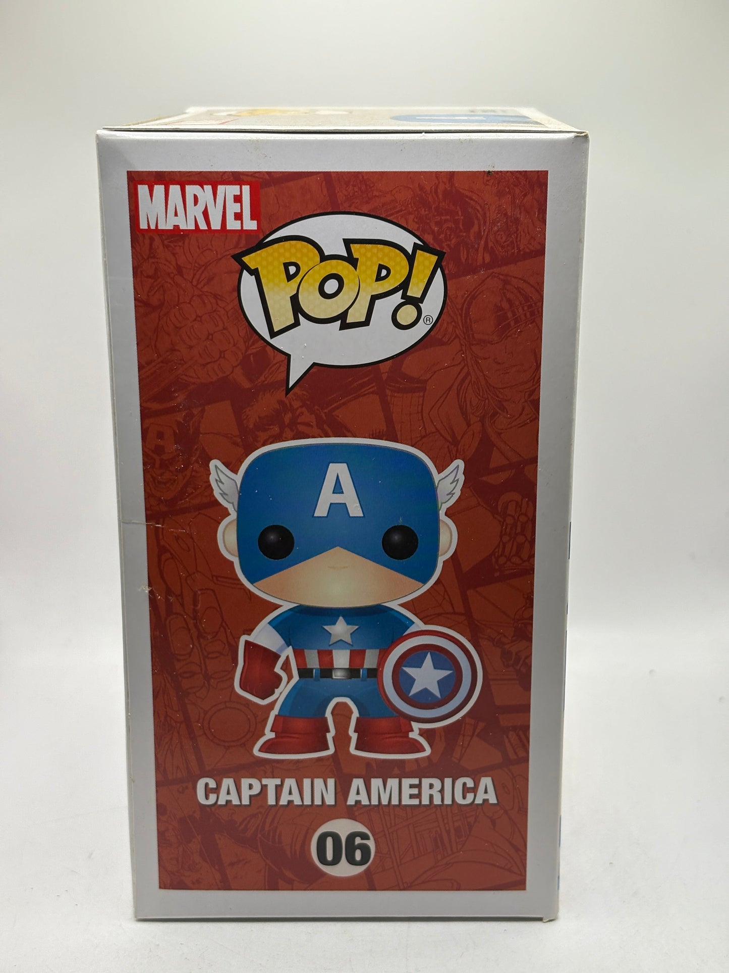 Funko POP! Marvel #06 Captain America 2017 Summer Convention Exclusive image 4