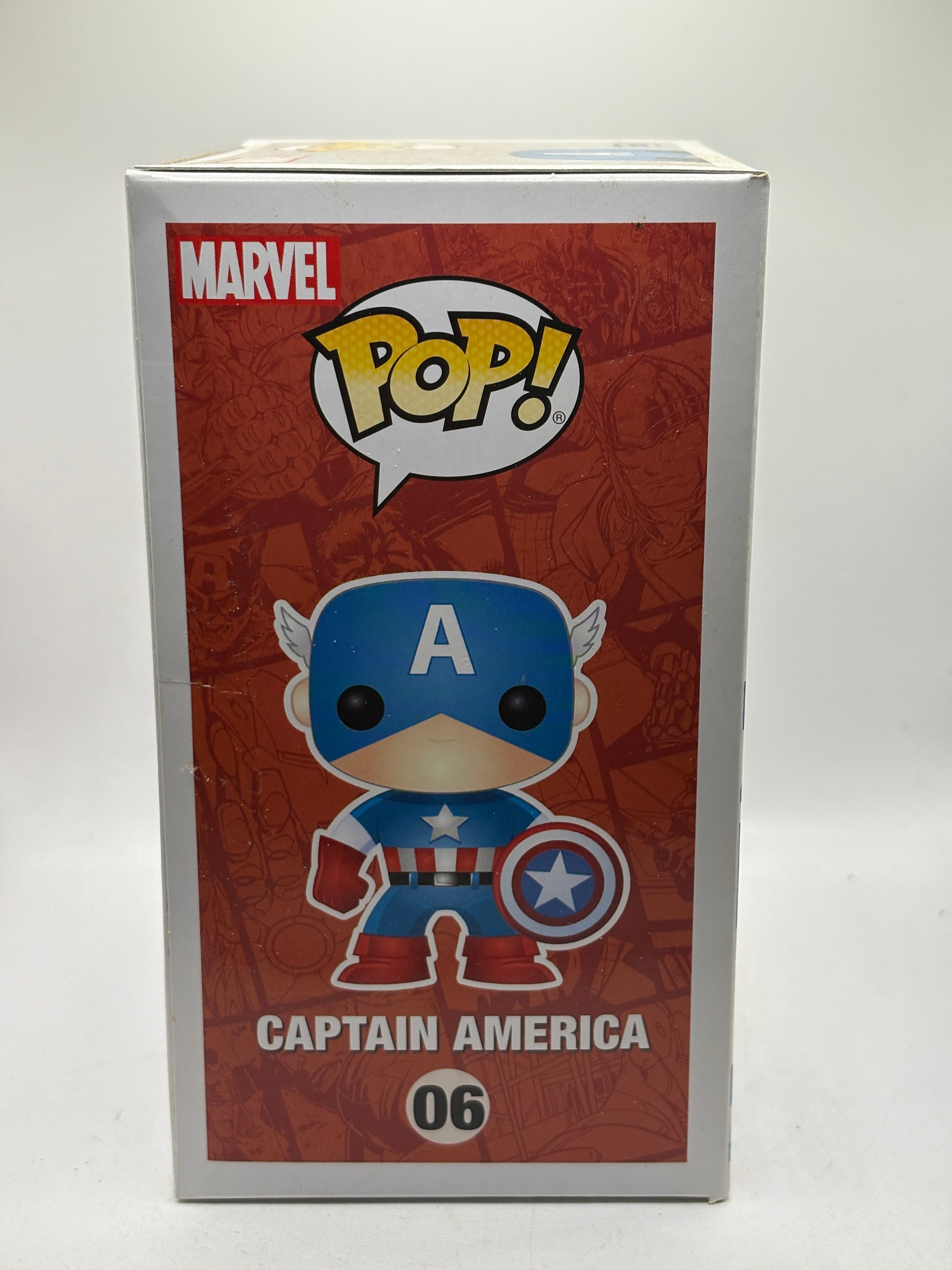 Funko POP! Marvel #06 Captain America 2017 Summer Convention Exclusive image 4 image 4