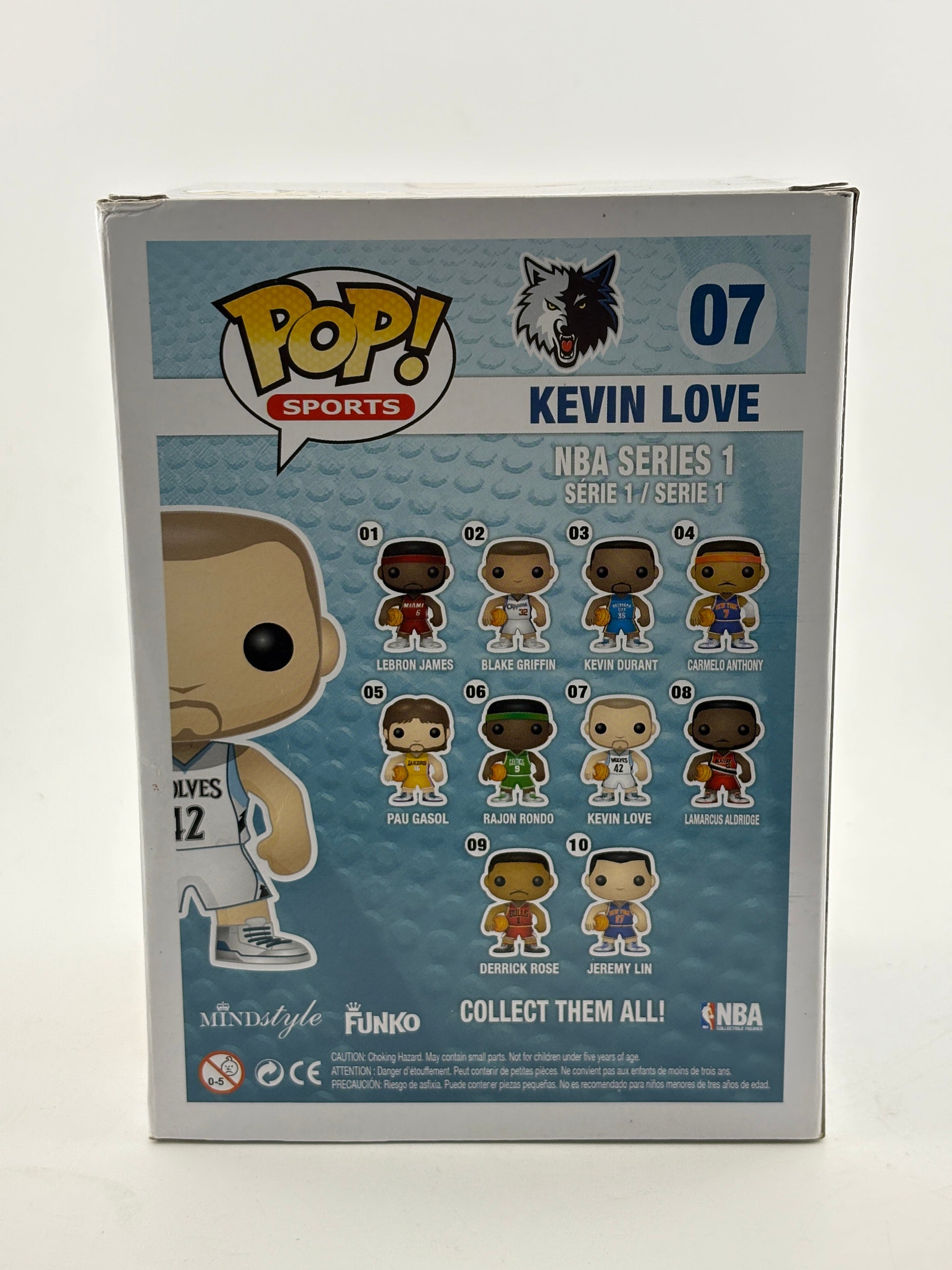 Funko POP! Sports NBA #07 Kevin Love Vinyl Figure FRENLY BRICKS - Open 7 Days