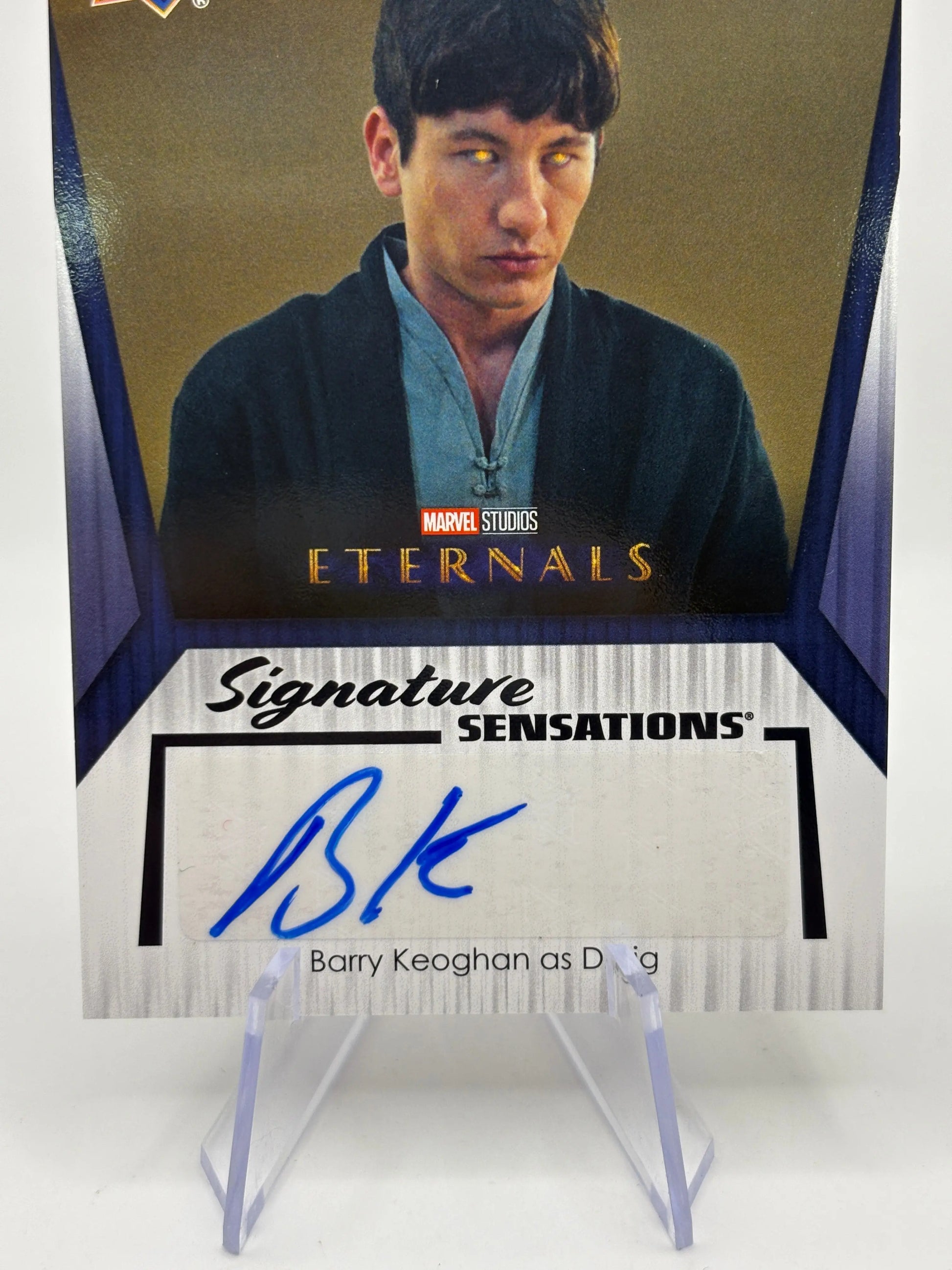 2023 Upper Deck Marvel Eternals Eternal Ink Barry Keoghan as Druig #EI1-BK Auto FRENLY BRICKS - Open 7 Days