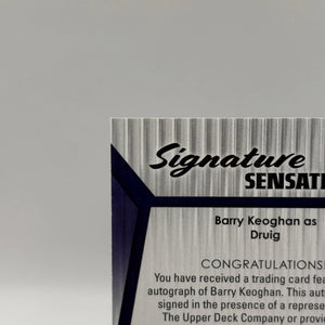 2023 Upper Deck Marvel Eternals Eternal Ink Barry Keoghan as Druig #EI1-BK Auto FRENLY BRICKS - Open 7 Days