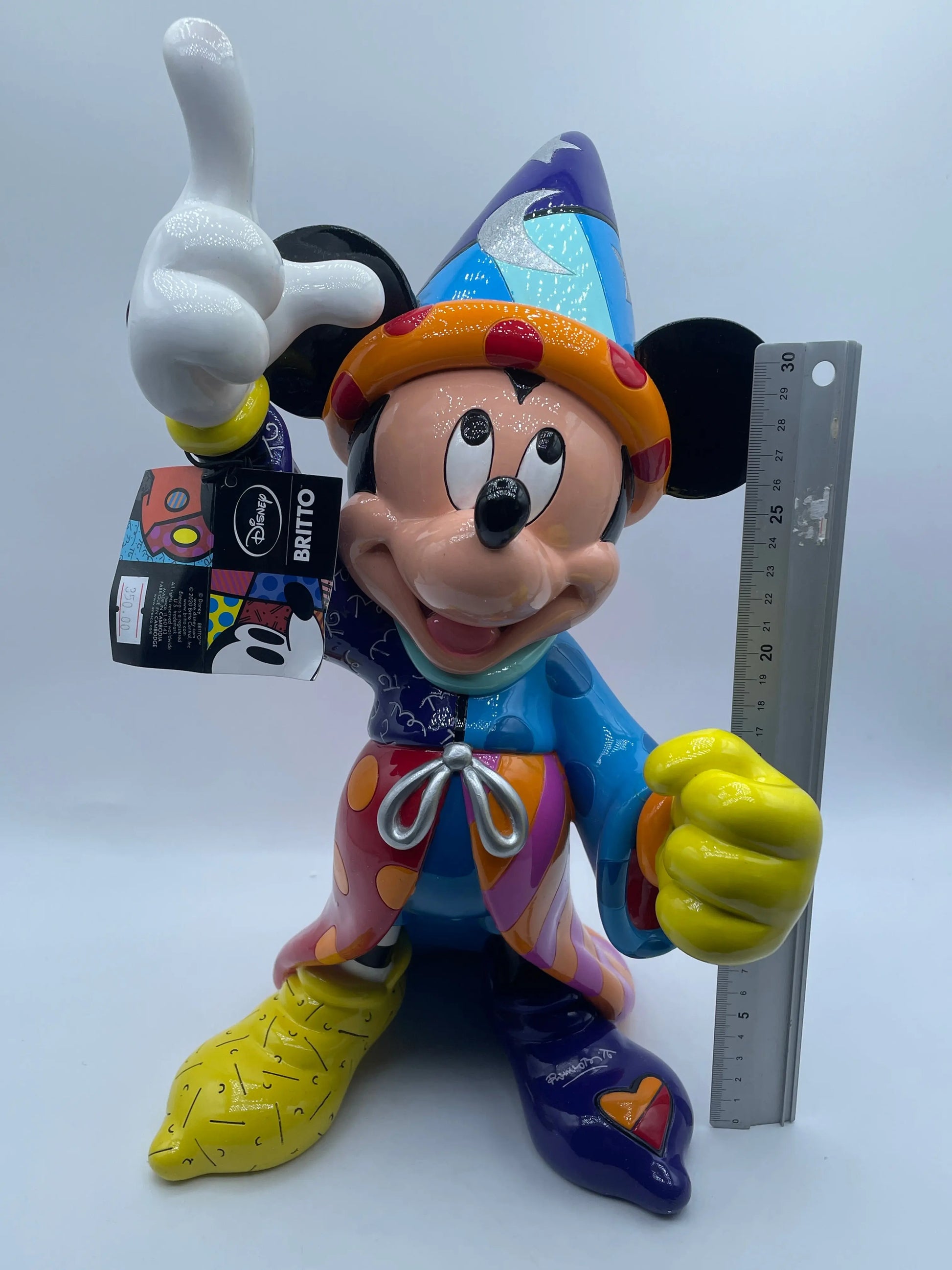 Disney’s Character Porcelain Showcase Britto Sorcerer Mickey NIB +combinedshipping FRENLY BRICKS - Open 7 Days