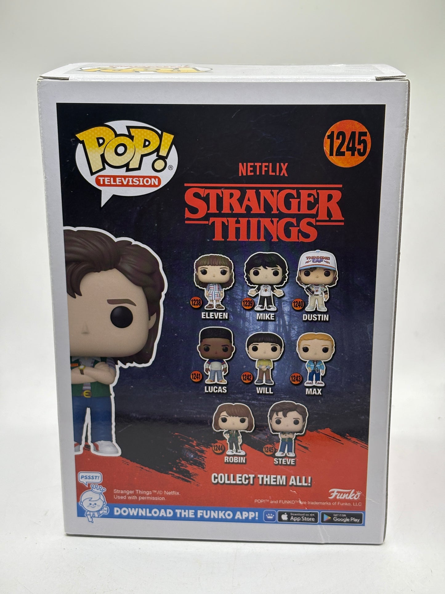 Funko POP! Television Stranger Things #1245 Steve Vinyl Figure image 9