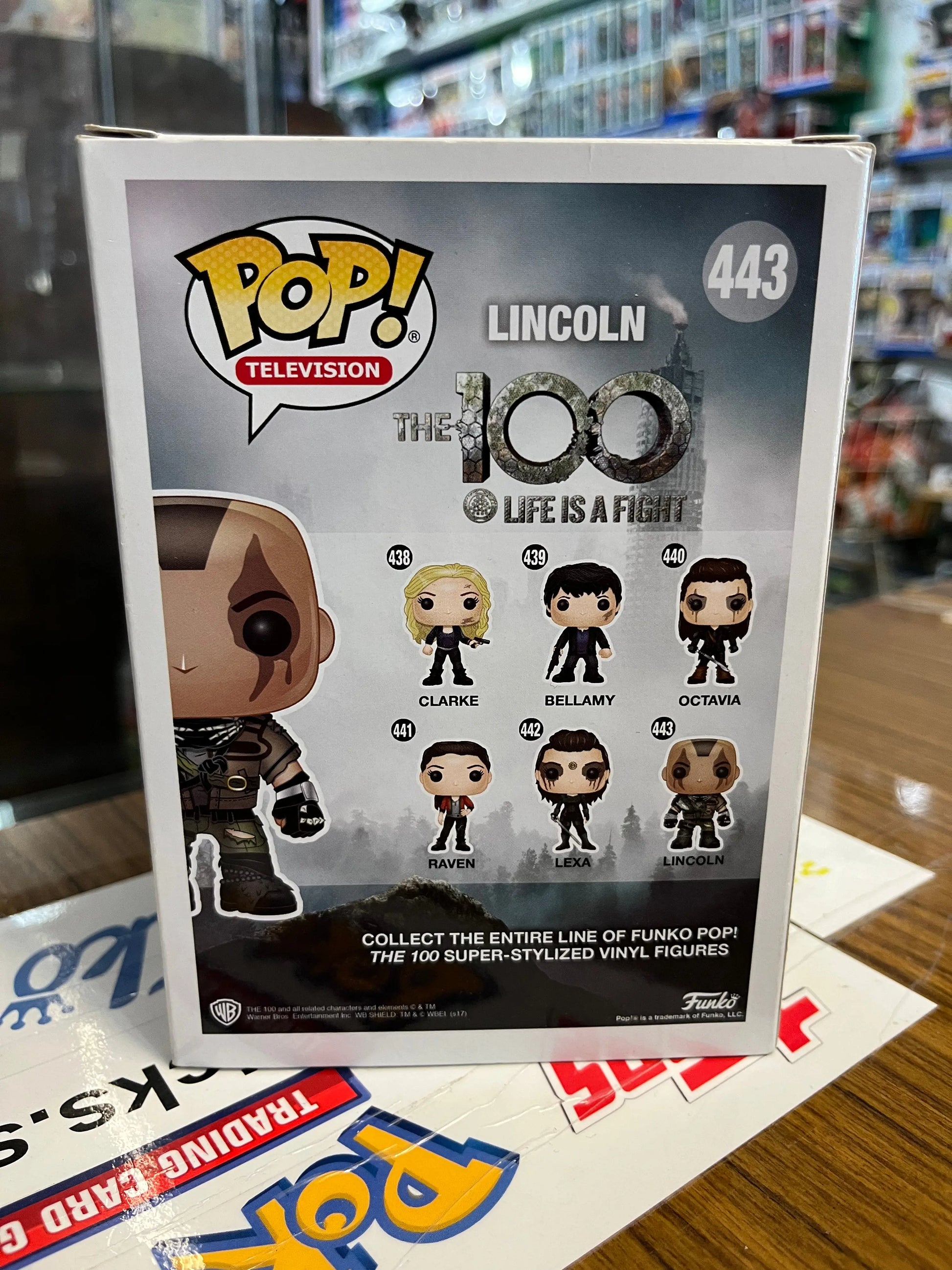 Funko POP Television - The 100 - Lincoln #443 (Signed without COA) FRENLY BRICKS - Open 7 Days