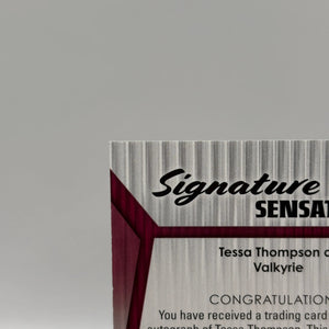 2024 Upper Deck Marvel Studios Series 2 THOR Auto Tessa Thompson as Valkyrie FRENLY BRICKS - Open 7 Days