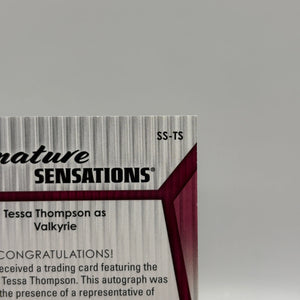 2024 Upper Deck Marvel Studios Series 2 THOR Auto Tessa Thompson as Valkyrie FRENLY BRICKS - Open 7 Days