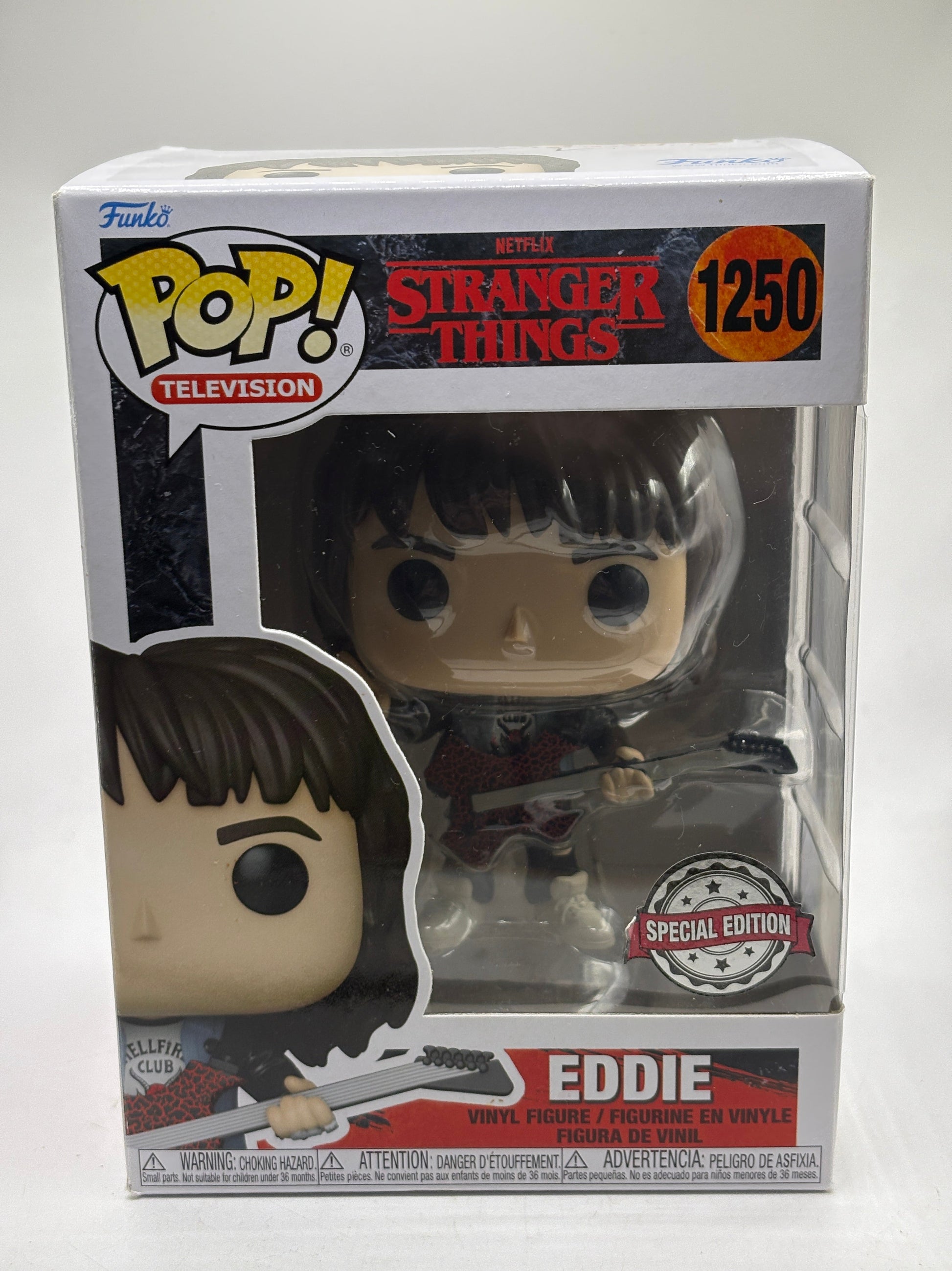 Funko POP! Television Stranger Things #1250 Eddie Special Edition product image image 1