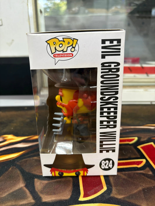 Funko Pop! The Simpsons Treehouse of Horror - Evil Groundskeeper Willie 2022 NYC FRENLY BRICKS - Open 7 Days