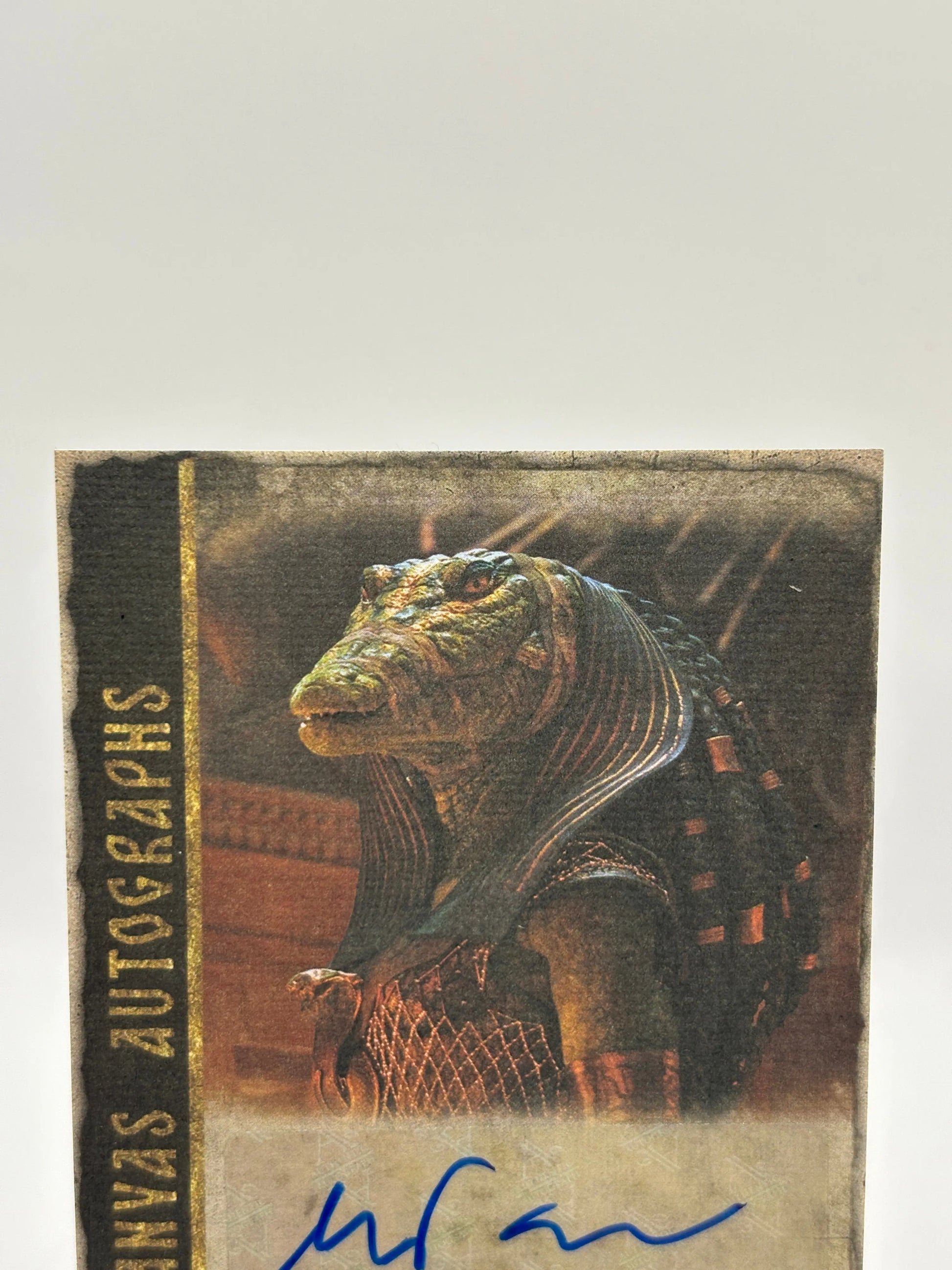 2023 Upper Deck Moon Knight Canvas Auto Saba Mubarak as Ammit #CA-AM Auto FRENLY BRICKS - Open 7 Days