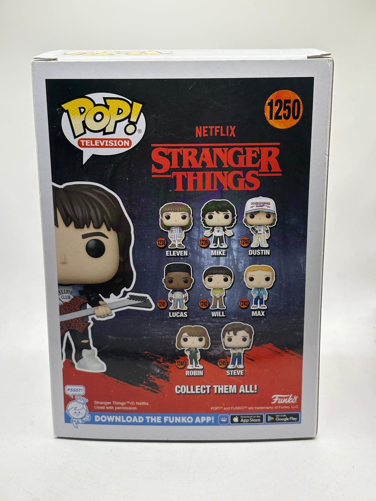 Funko POP! Television Stranger Things #1250 Eddie Special Edition image 9
