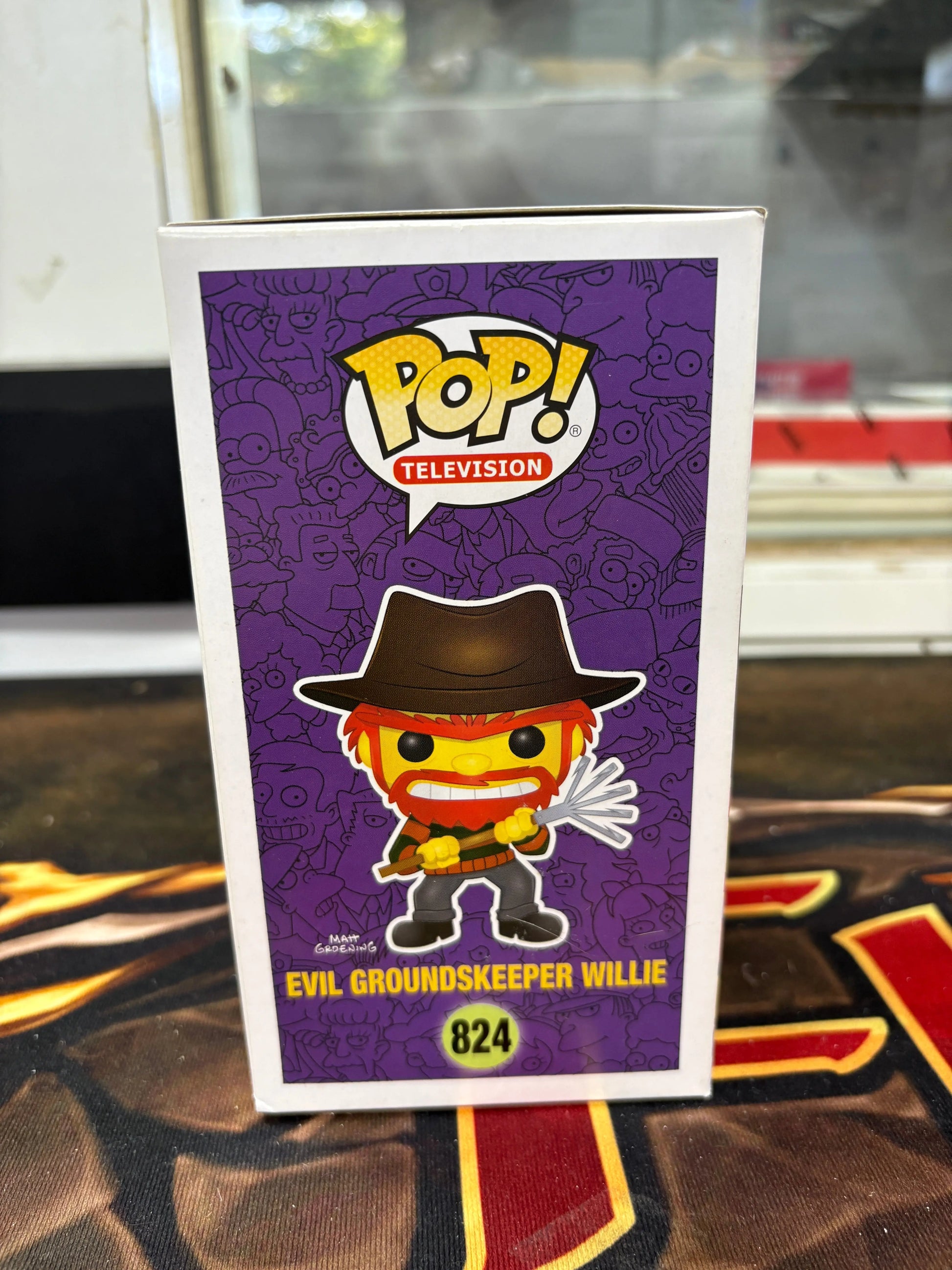 Funko Pop! The Simpsons Treehouse of Horror - Evil Groundskeeper Willie 2022 NYC FRENLY BRICKS - Open 7 Days