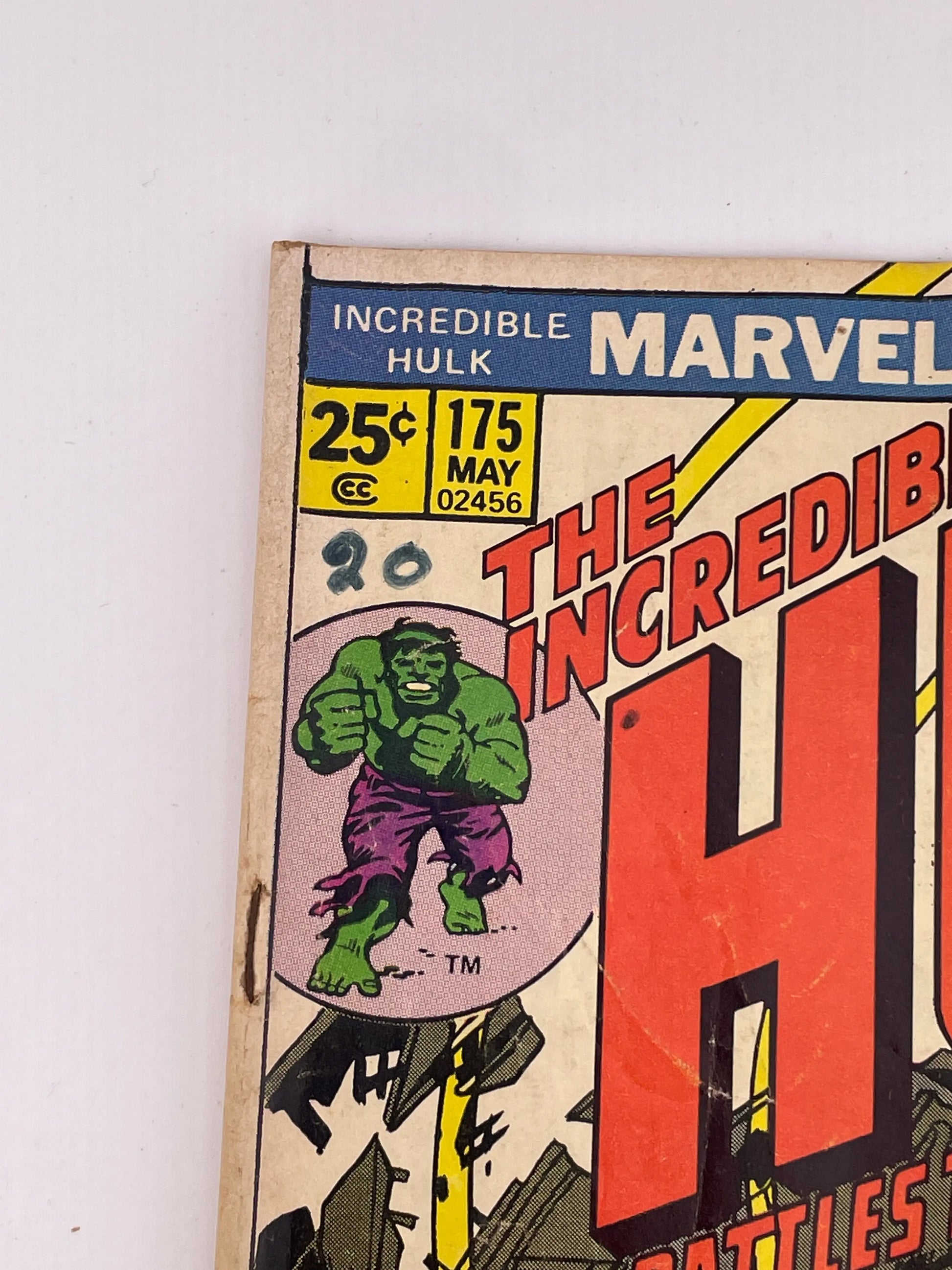 Marvel comics The incredible hulk battles the uncanny inhumans issue #175 *see photos* FRENLY BRICKS - Open 7 Days