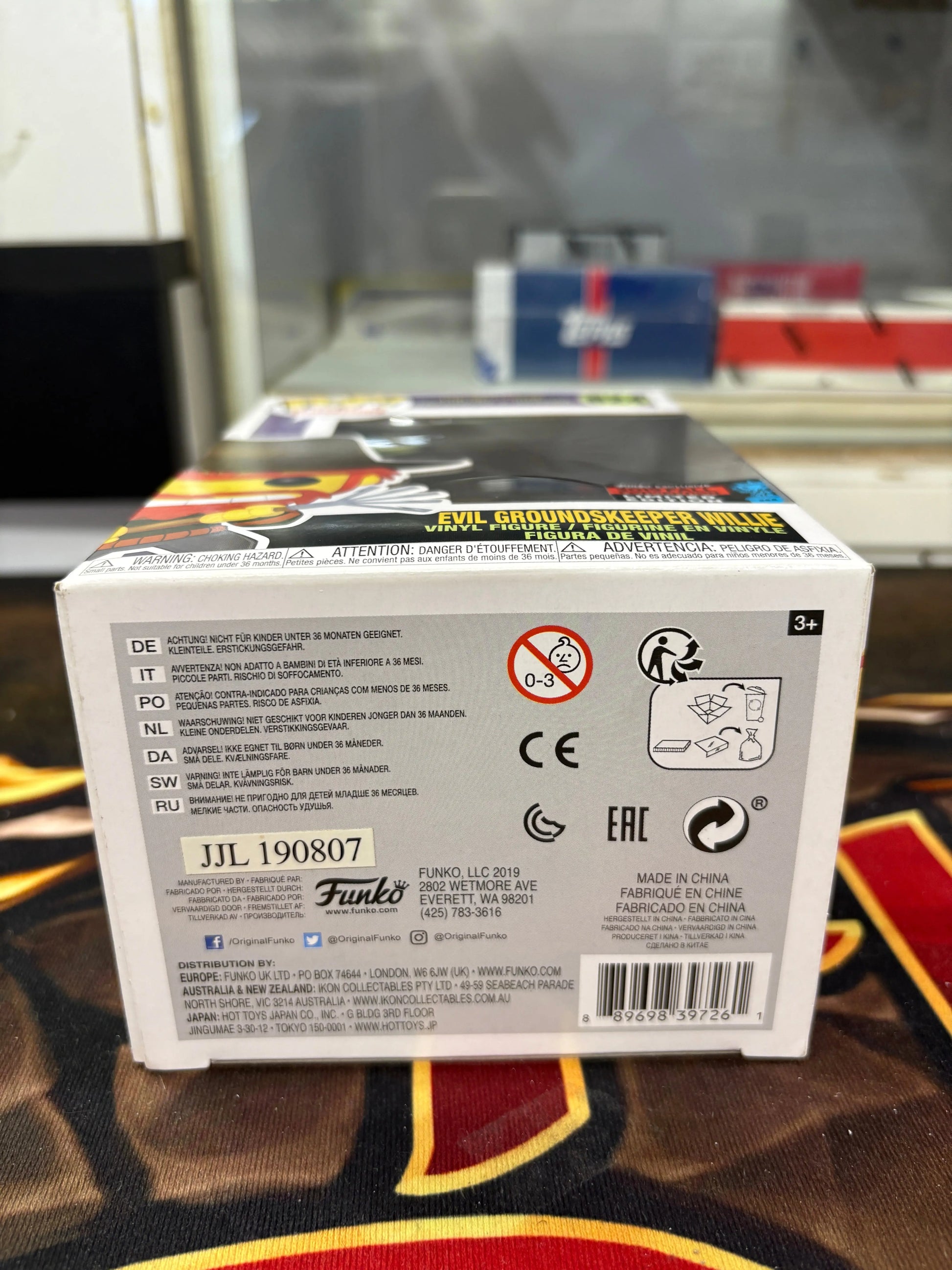 Funko Pop! The Simpsons Treehouse of Horror - Evil Groundskeeper Willie 2022 NYC FRENLY BRICKS - Open 7 Days