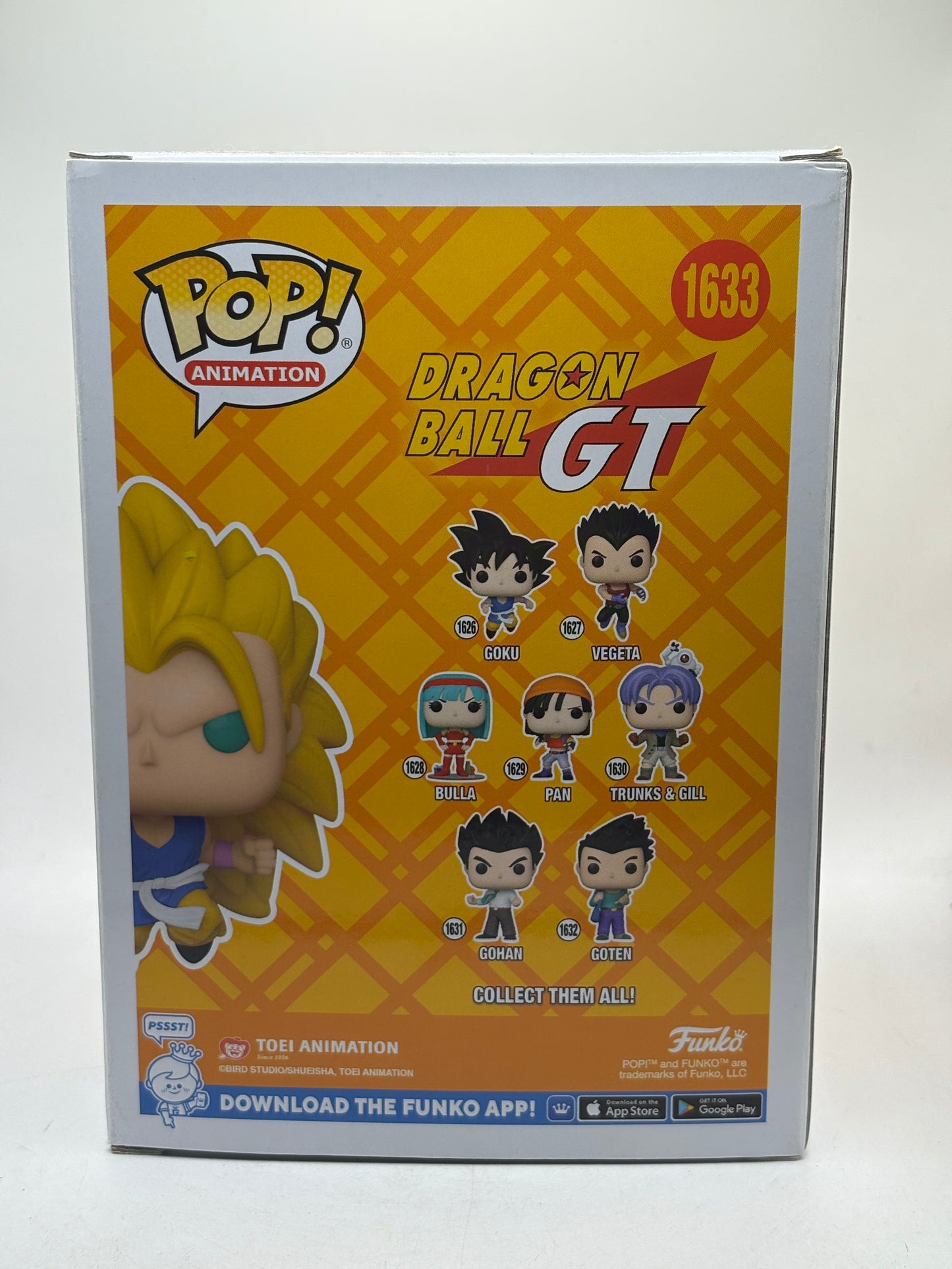 Funko POP! Animation Dragon Ball GT #1633 Super Saiyan 3 Goku SE image 3