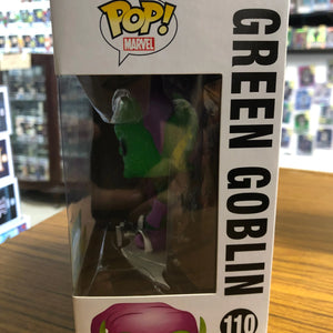 Green Goblin Funko Pop #110 - 2016 SDCC Exclusive - Glows in the Dark FRENLY BRICKS - Open 7 Days