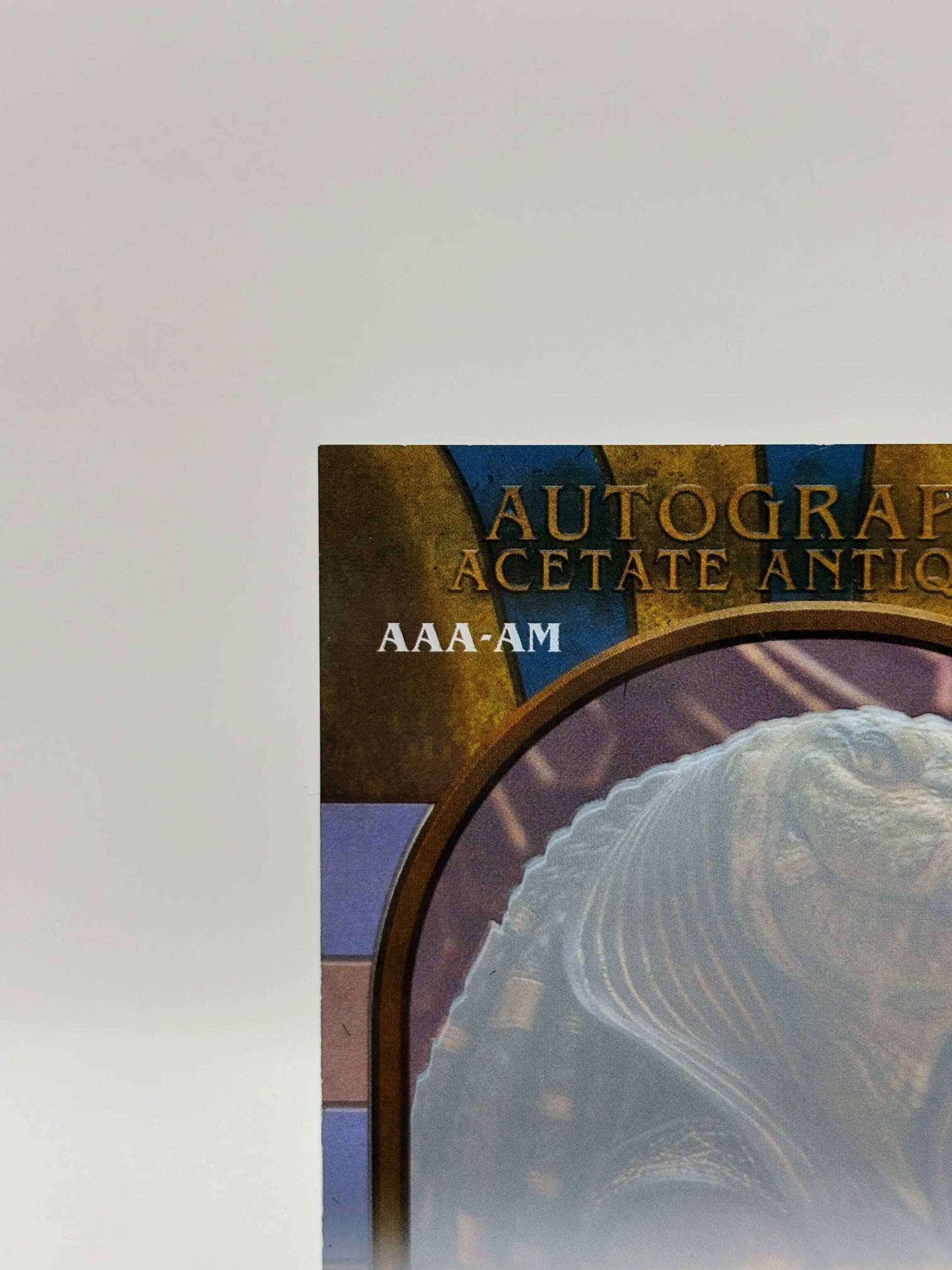 2023 Upper Deck Moon Knight Acetate Antiquities Saba Mubarak as Ammit Auto FRENLY BRICKS - Open 7 Days