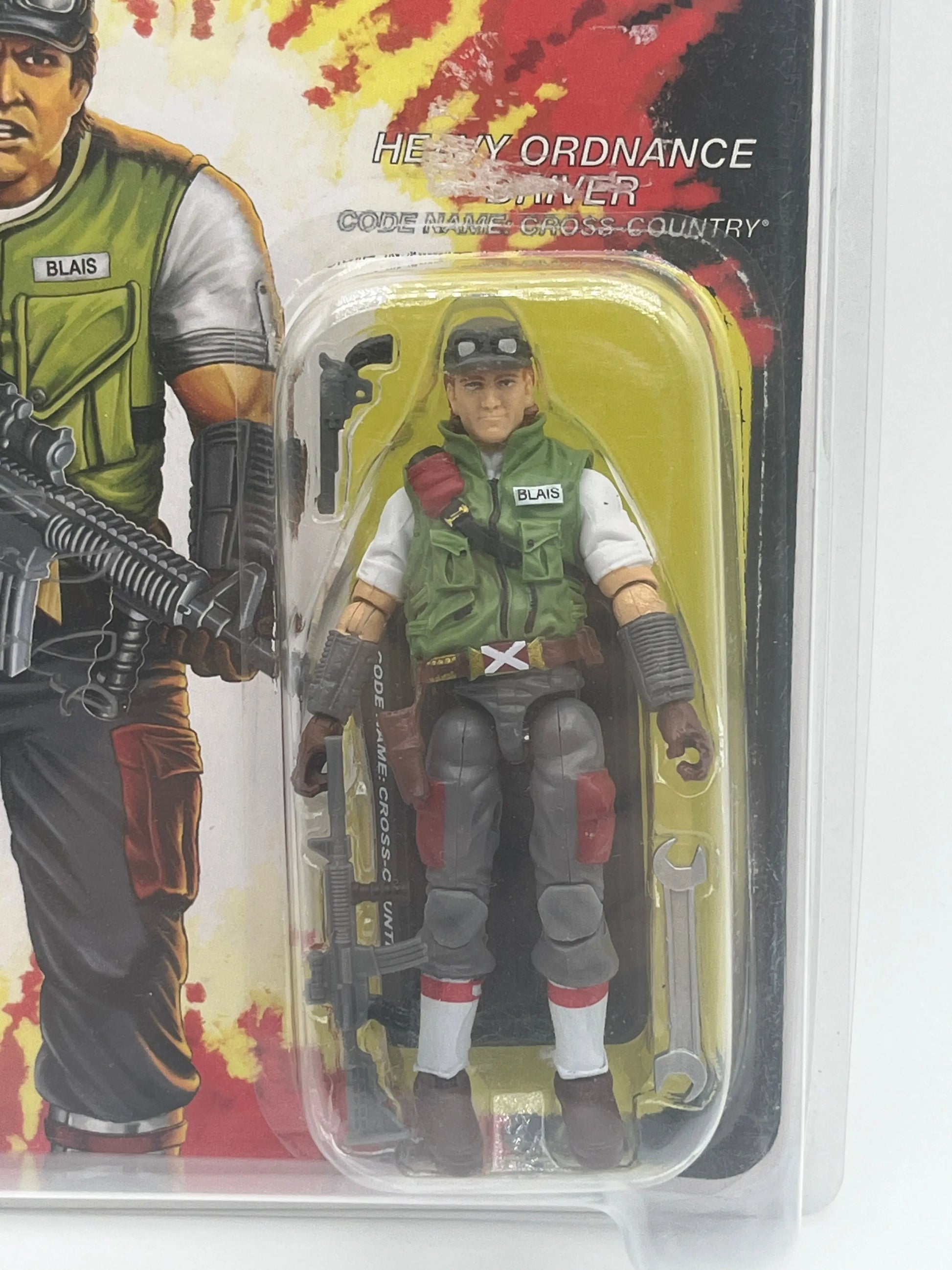 GI Joe 25th Anniversary CROSS COUNTRY FSS Collectors Club 2014 Joecon FRENLY BRICKS - Open 7 Days