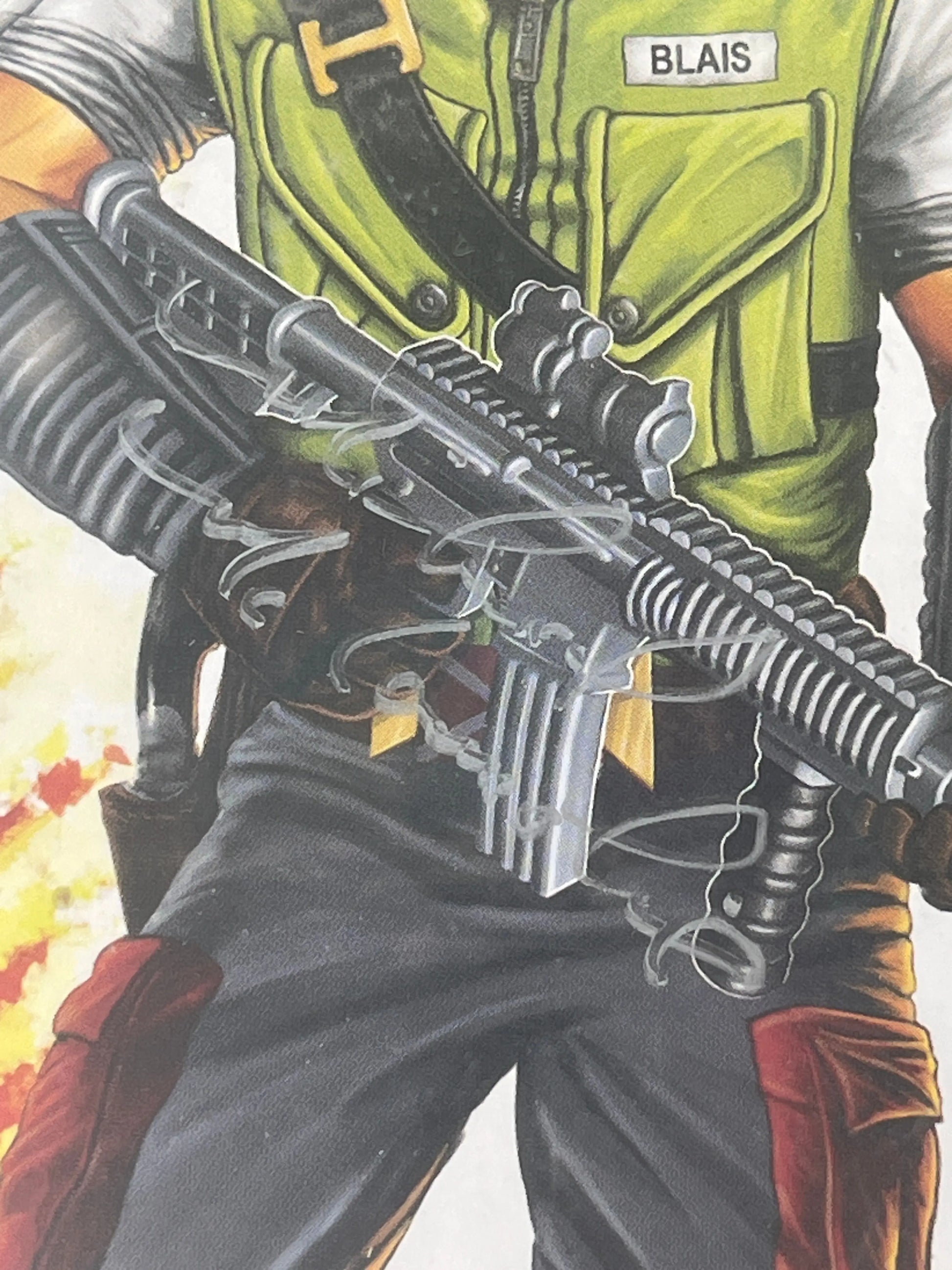 GI Joe 25th Anniversary CROSS COUNTRY FSS Collectors Club 2014 Joecon FRENLY BRICKS - Open 7 Days