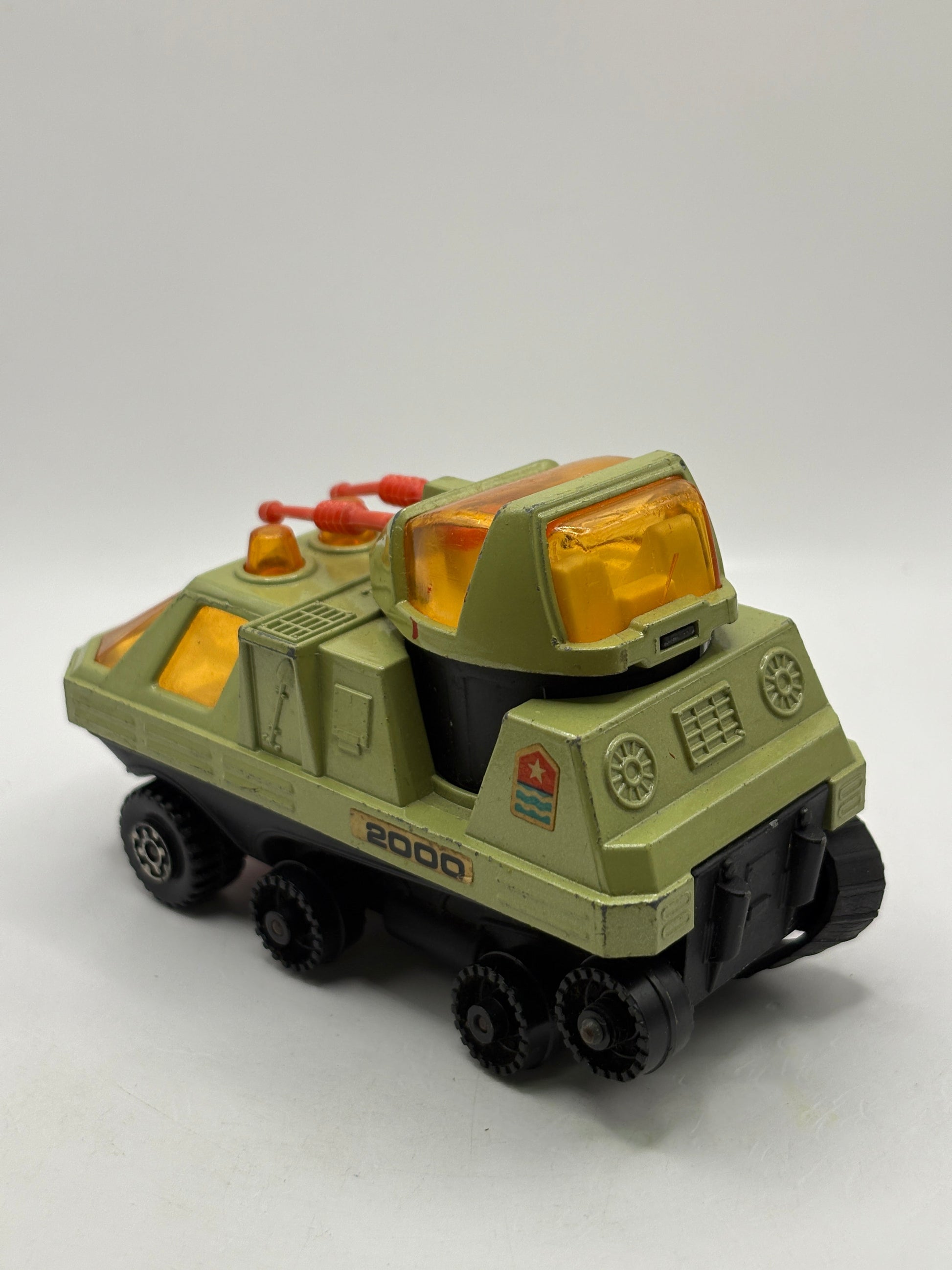 Vintage 1977 Matchbox Adventure 2000 K2003 Crusader Tank Loose FRENLY BRICKS - Open 7 Days